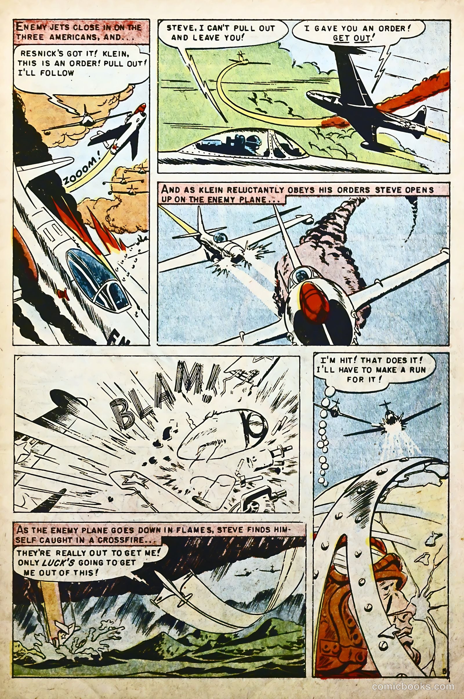 Captain Steve Savage #10 (1955) — page 7 of 36