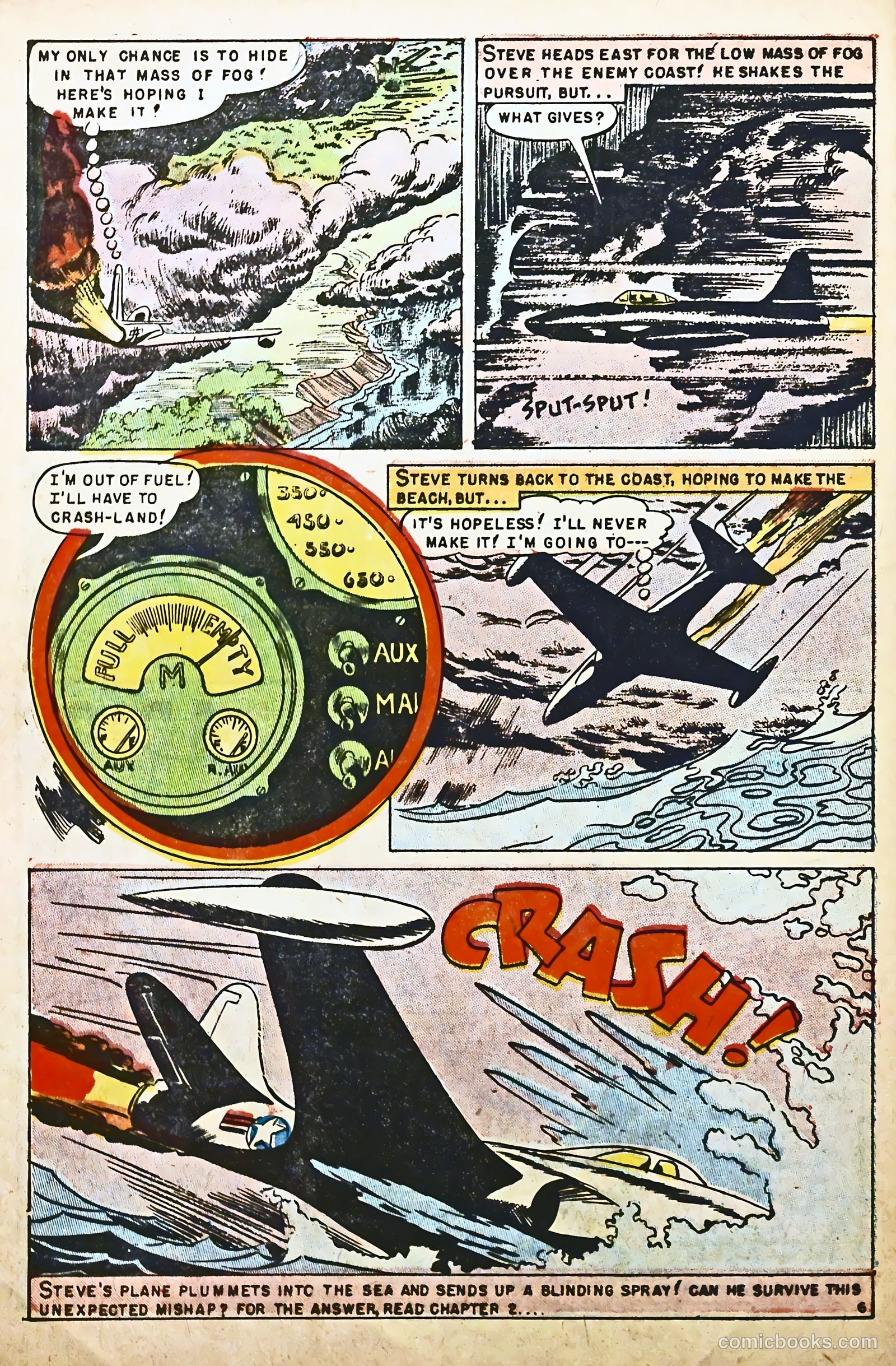 Captain Steve Savage #10 (1955) — page 8 of 36