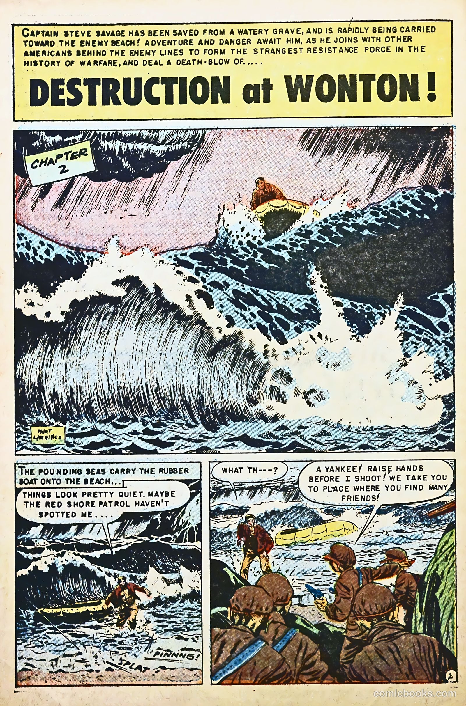 Captain Steve Savage #10 (1955) — page 10 of 36