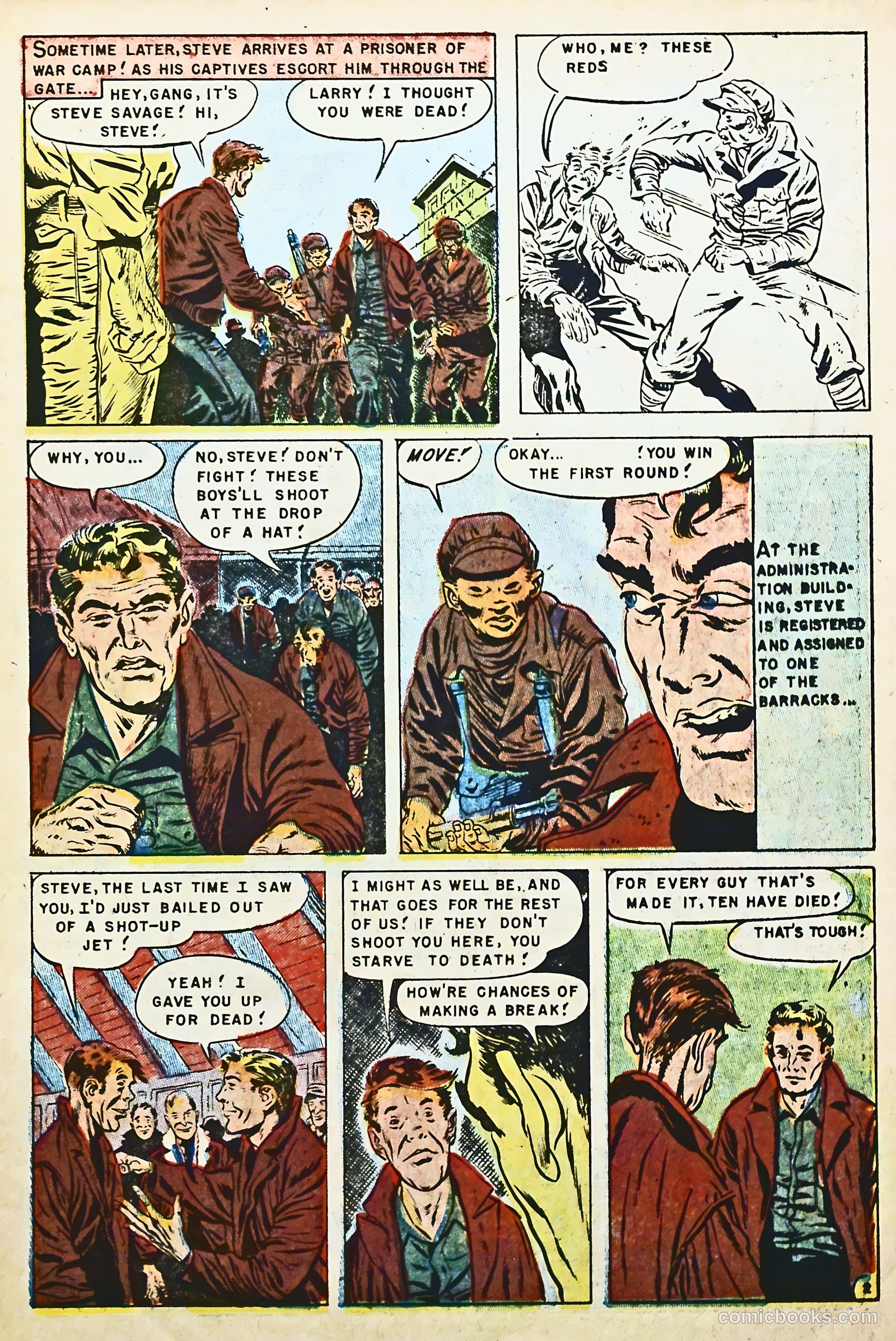 Captain Steve Savage #10 (1955) — page 11 of 36