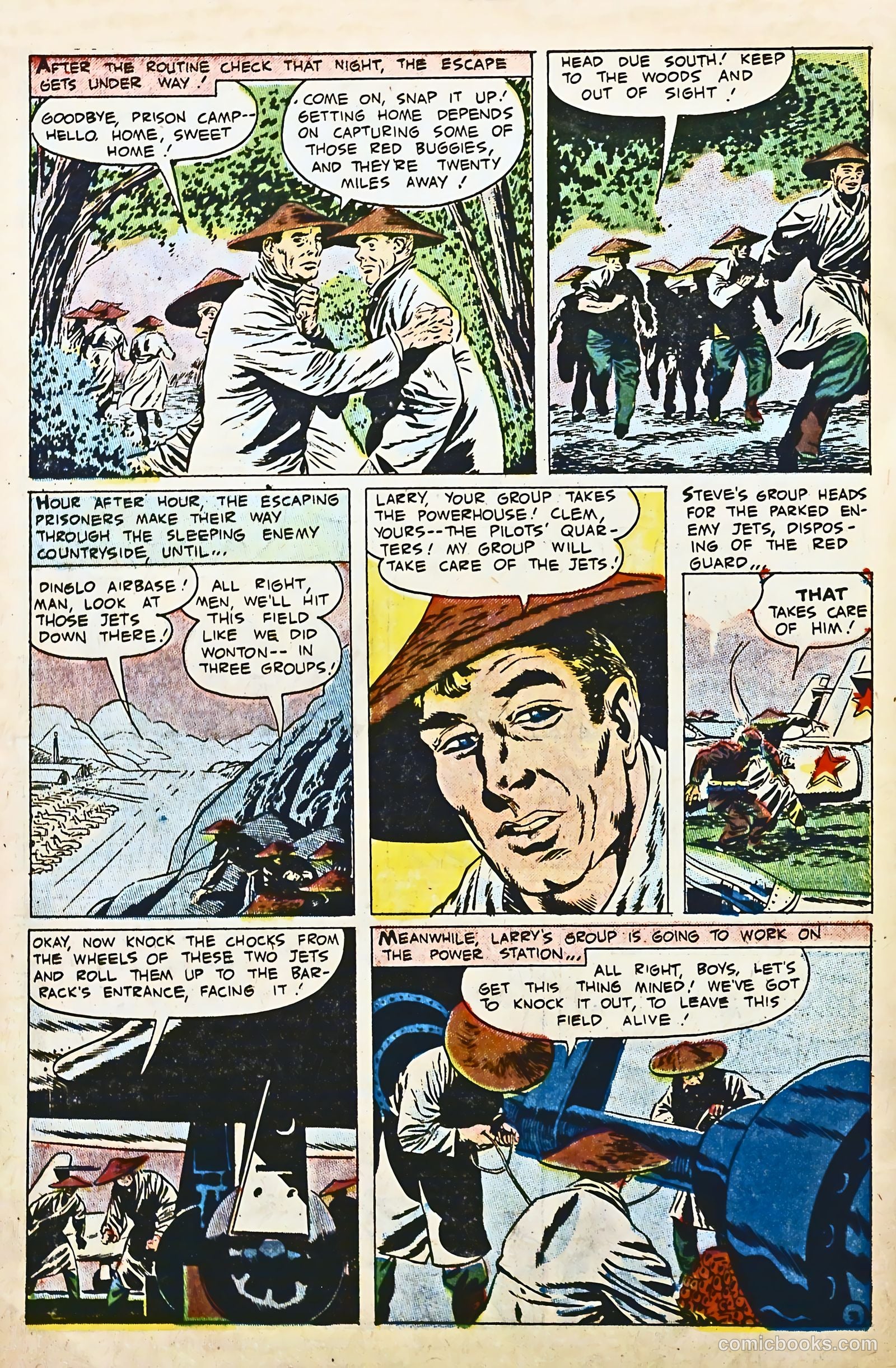 Captain Steve Savage #10 (1955) — page 22 of 36