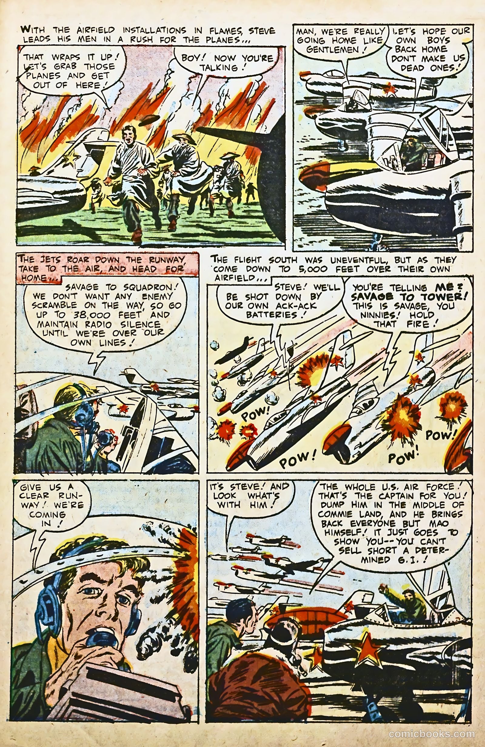 Captain Steve Savage #10 (1955) — page 25 of 36
