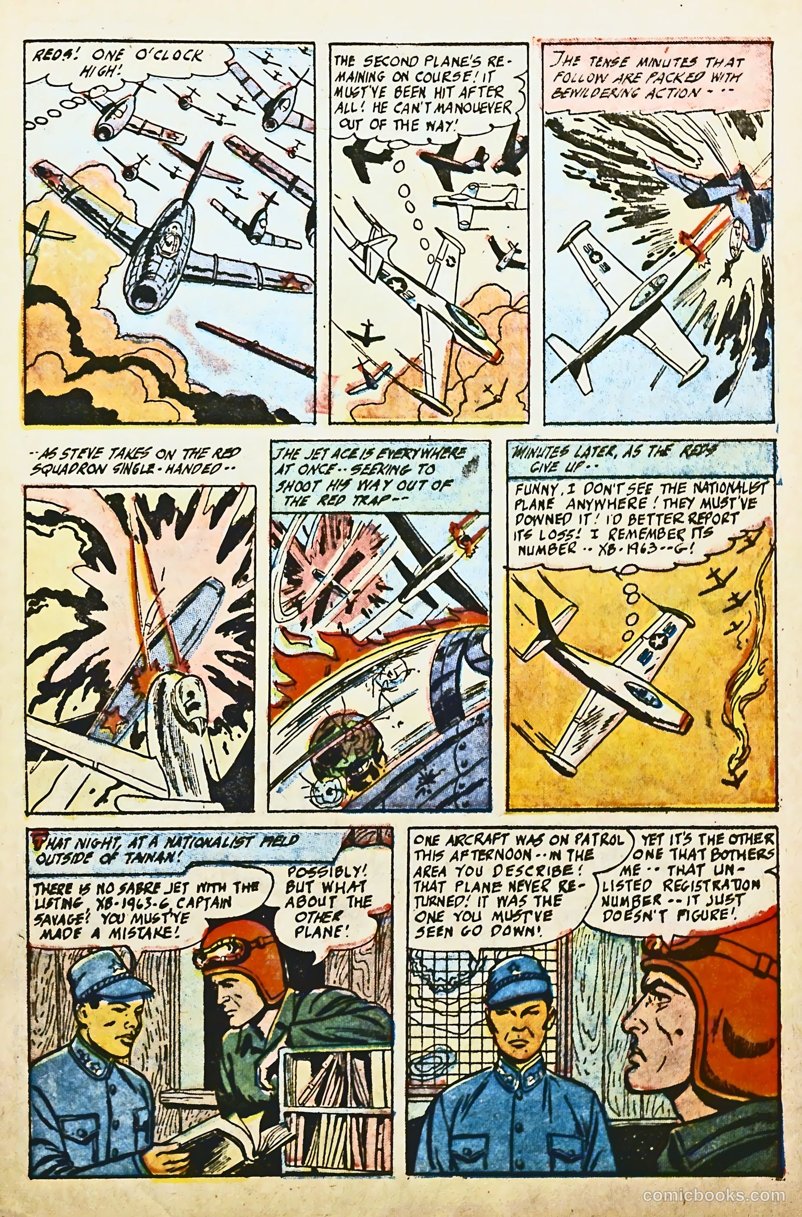 Captain Steve Savage #10 (1955) — page 29 of 36
