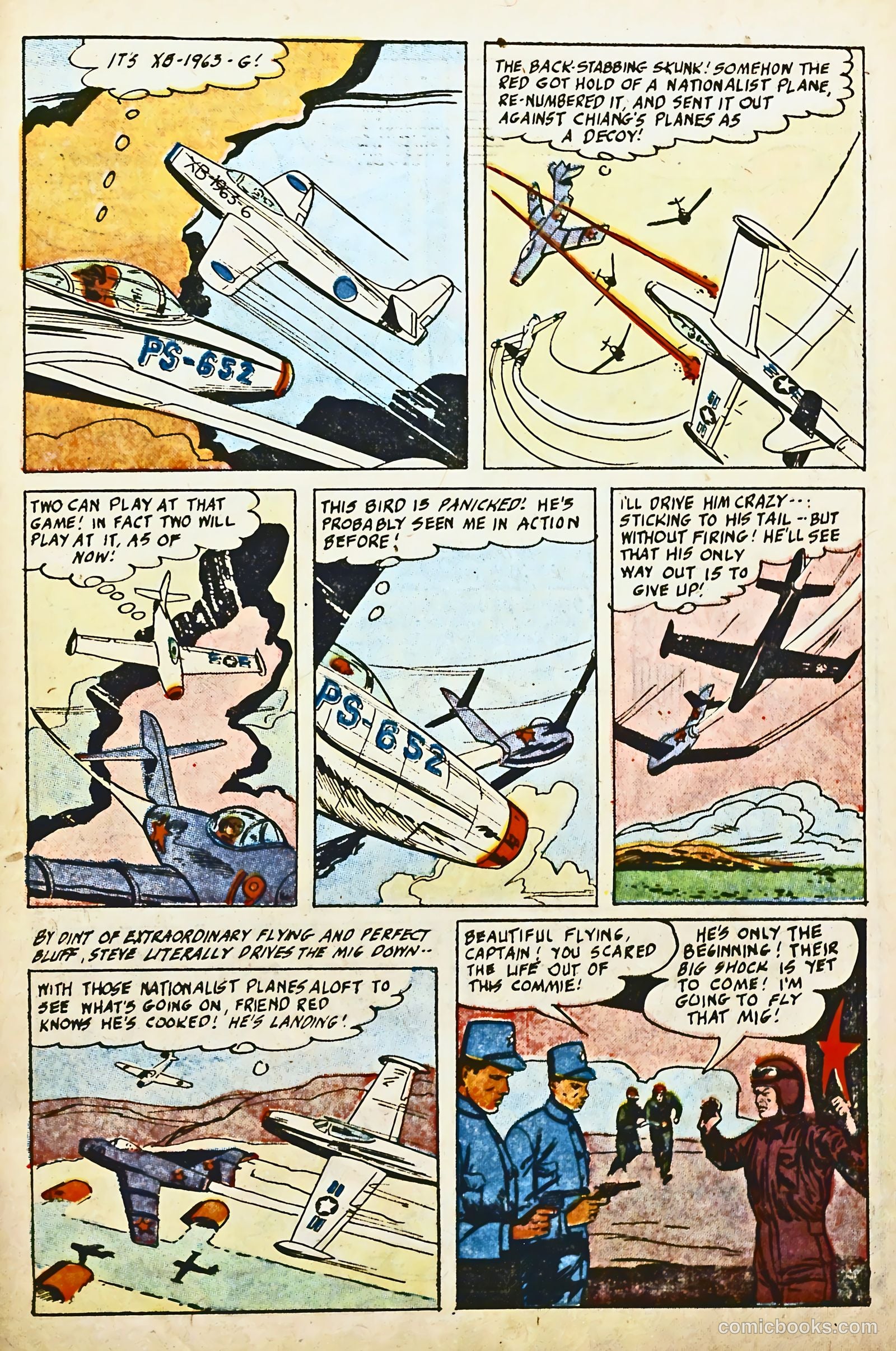 Captain Steve Savage #10 (1955) — page 31 of 36