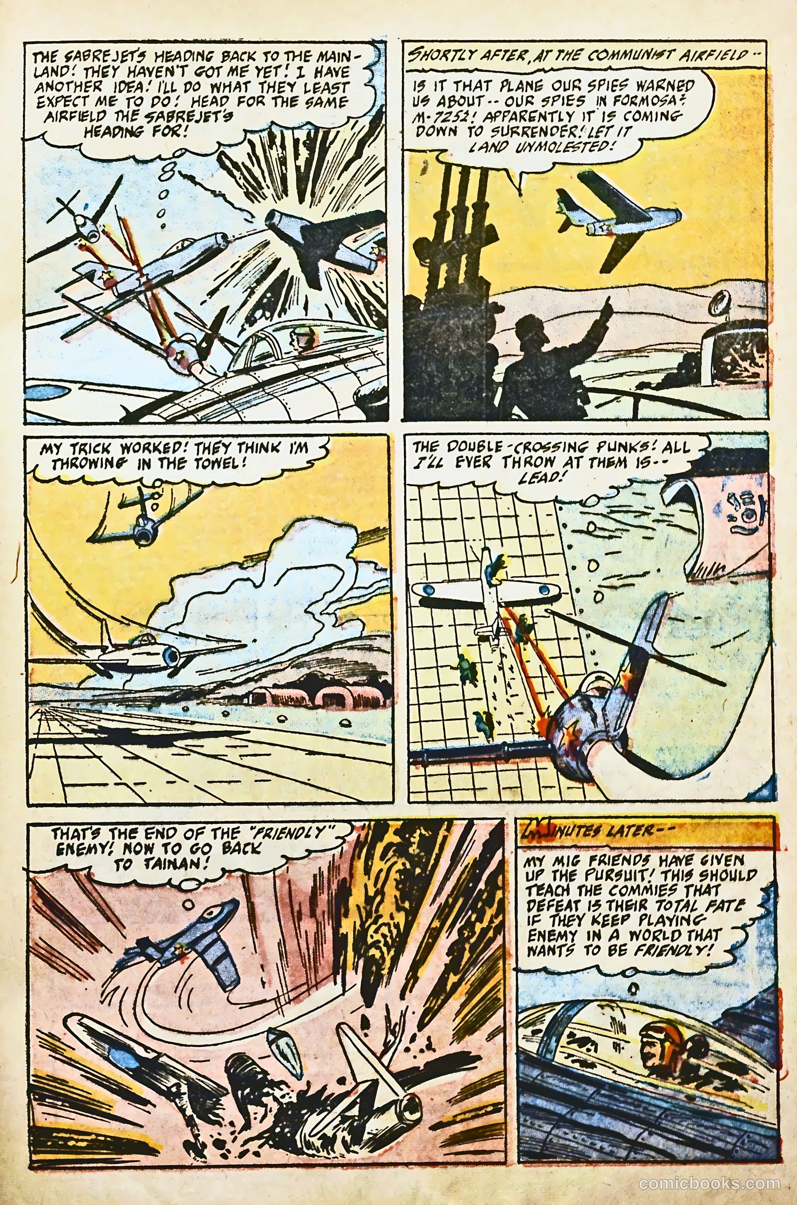 Captain Steve Savage #10 (1955) — page 33 of 36