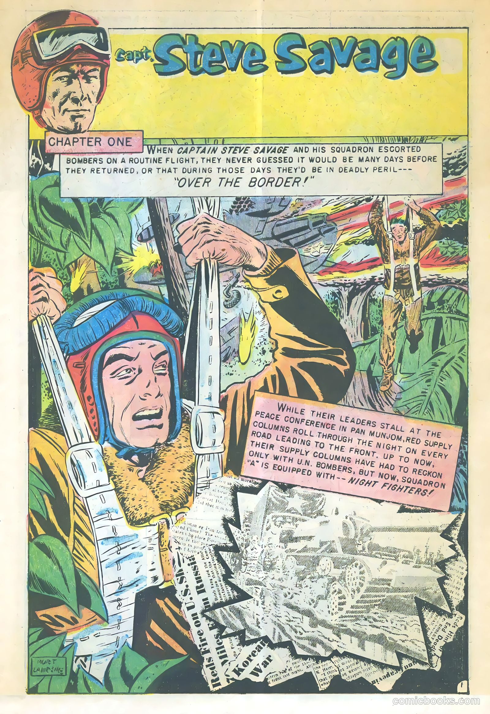 Captain Steve Savage #11 (1956) — page 3 of 36