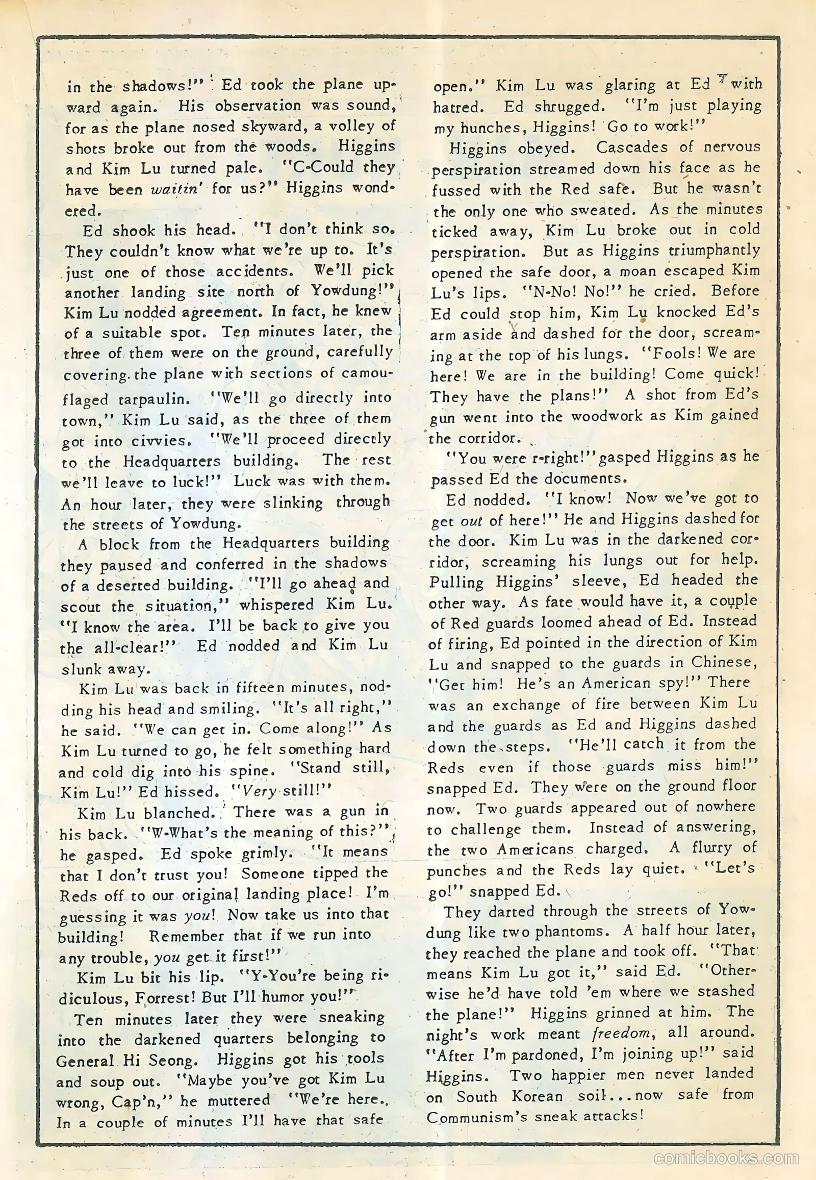 Captain Steve Savage #11 (1956) — page 19 of 36