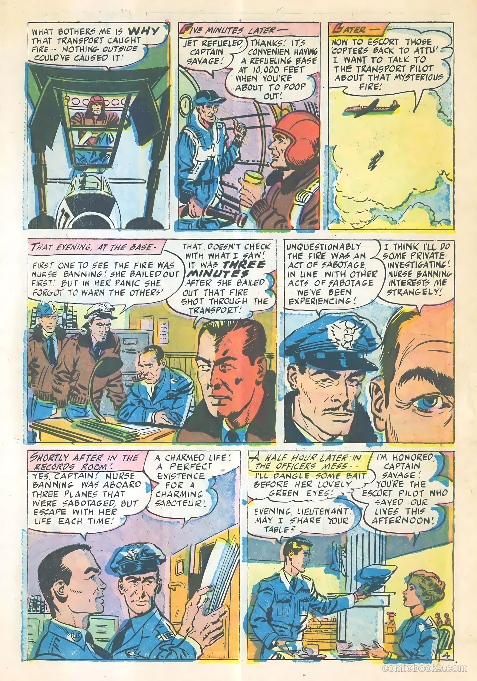 Captain Steve Savage #11 (1956) — page 31 of 36