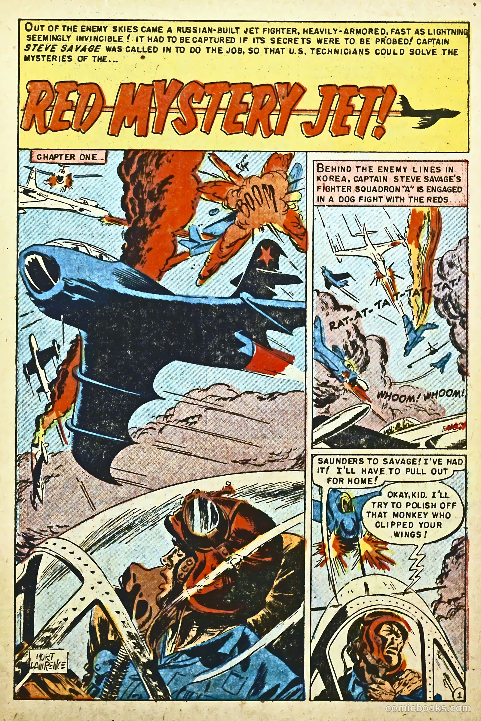 Captain Steve Savage #12 (1956) — page 3 of 36