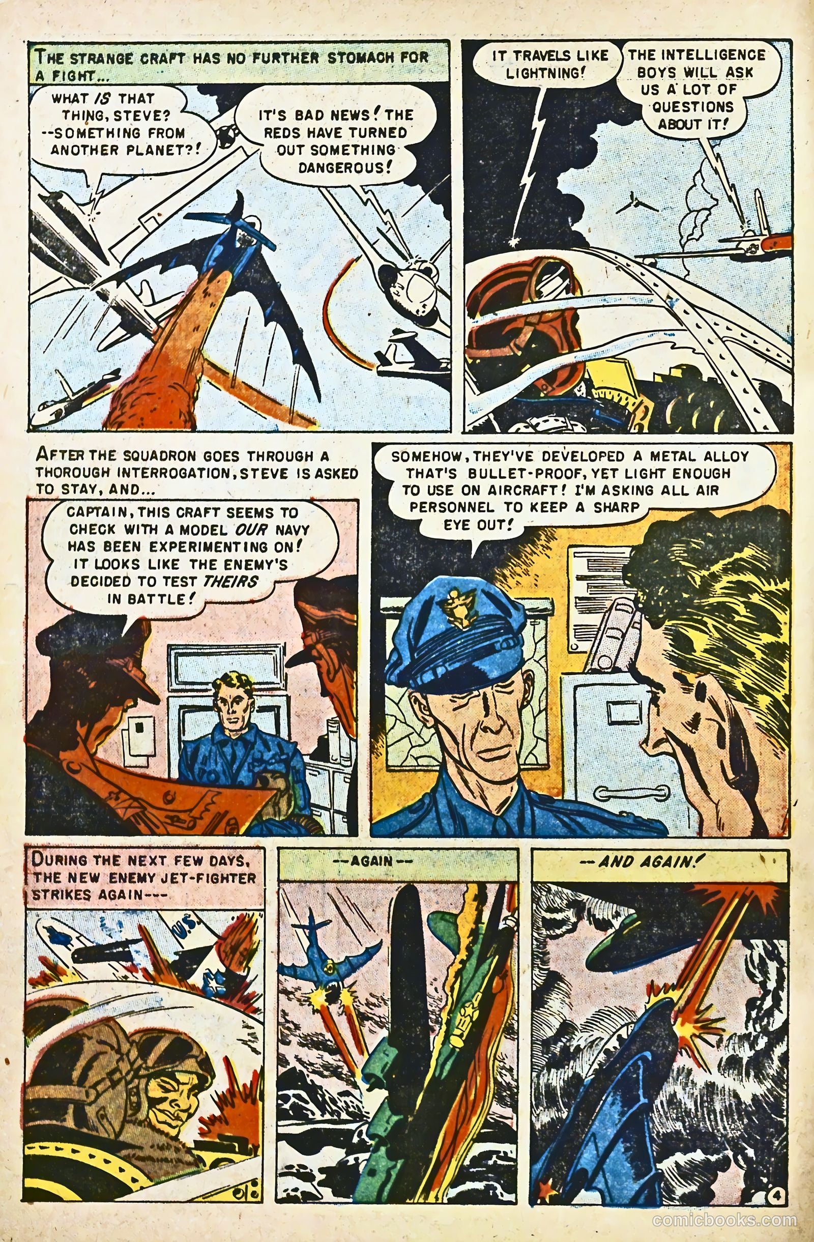 Captain Steve Savage #12 (1956) — page 6 of 36