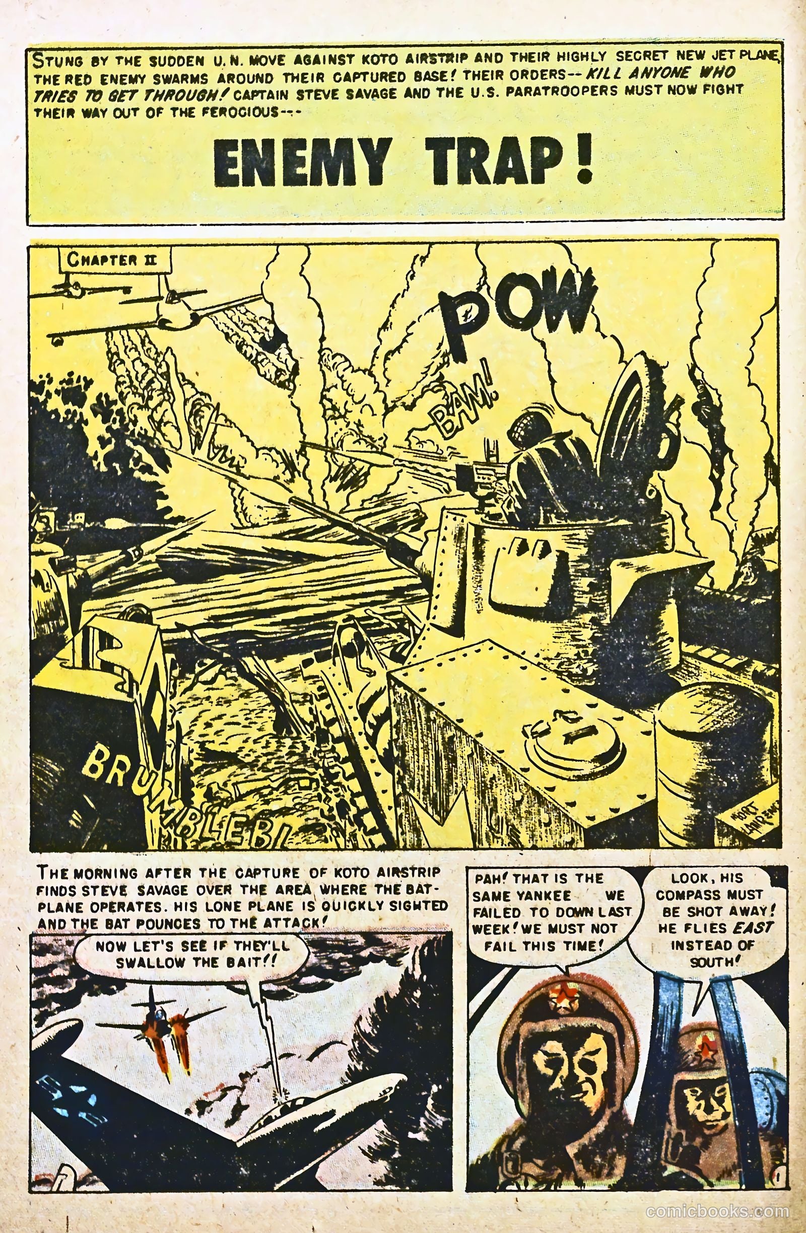 Captain Steve Savage #12 (1956) — page 12 of 36