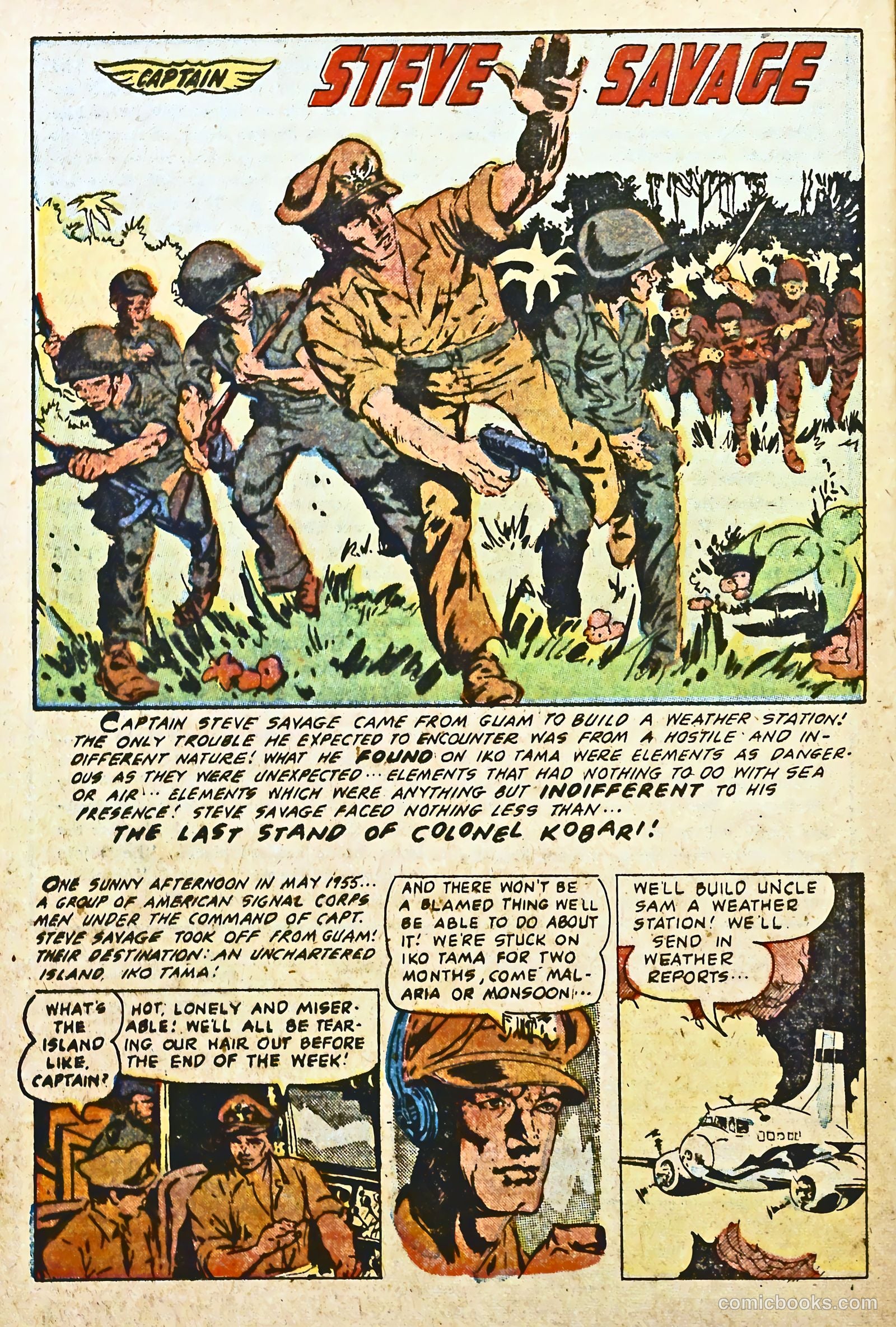 Captain Steve Savage #12 (1956) — page 20 of 36