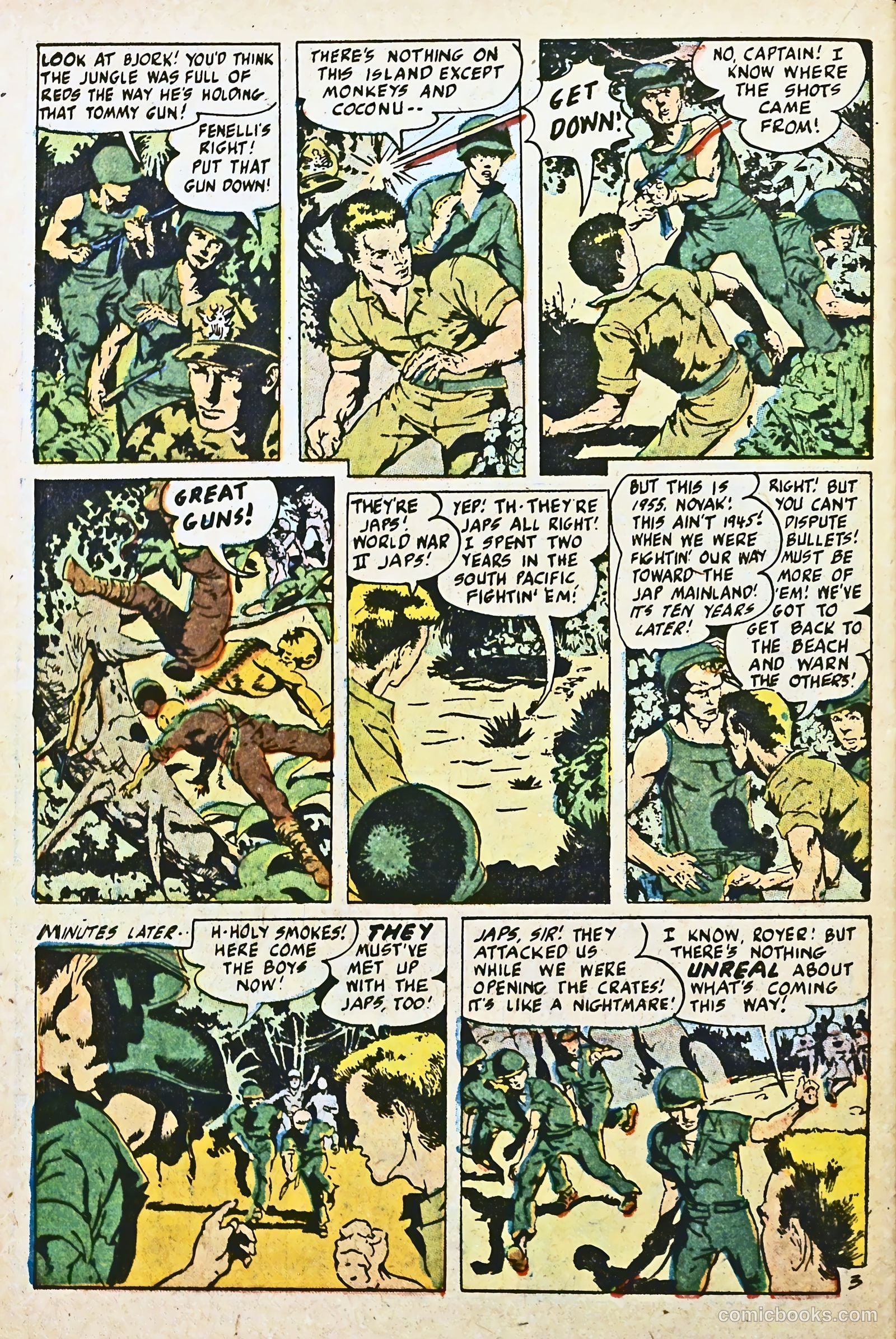 Captain Steve Savage #12 (1956) — page 22 of 36