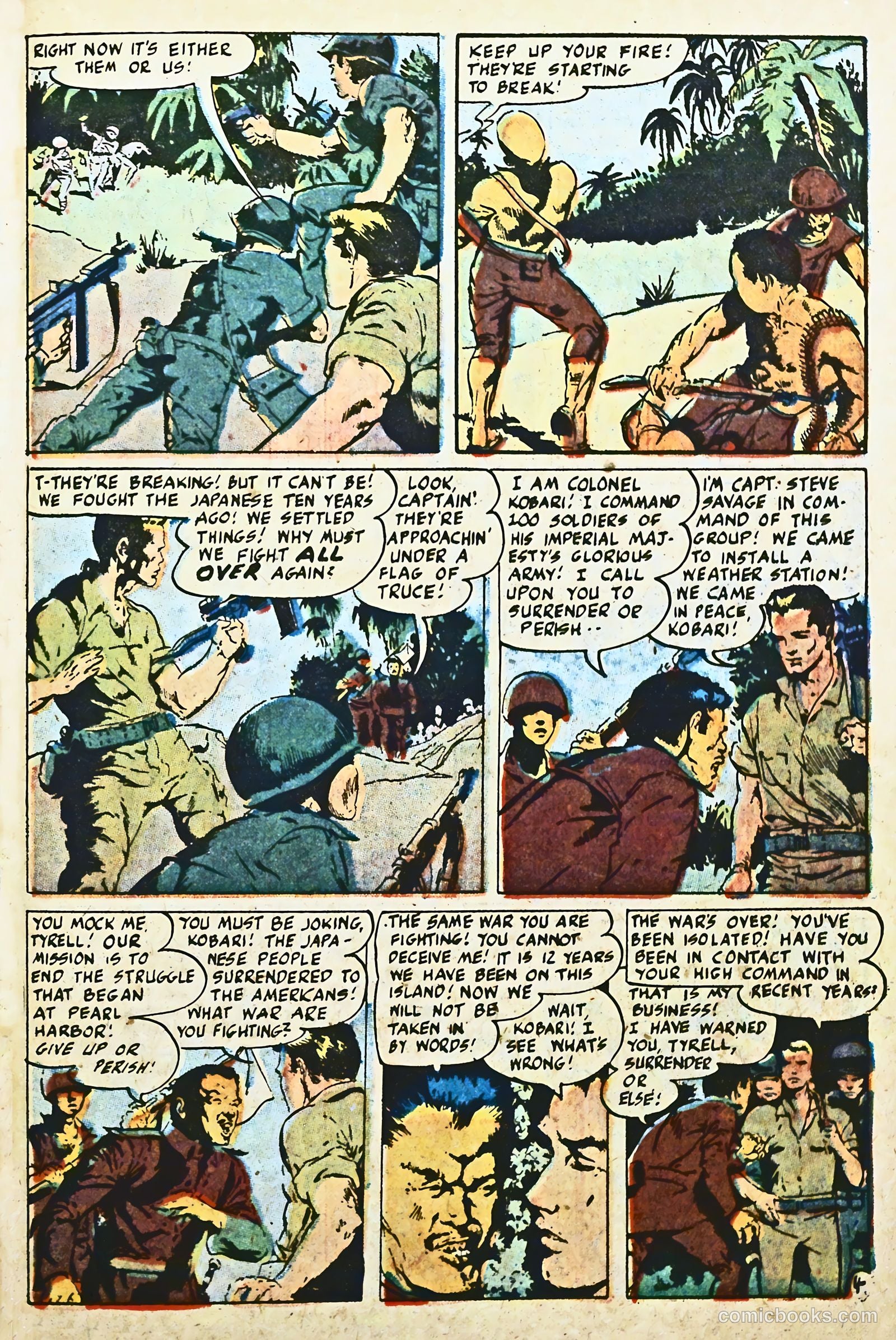 Captain Steve Savage #12 (1956) — page 23 of 36