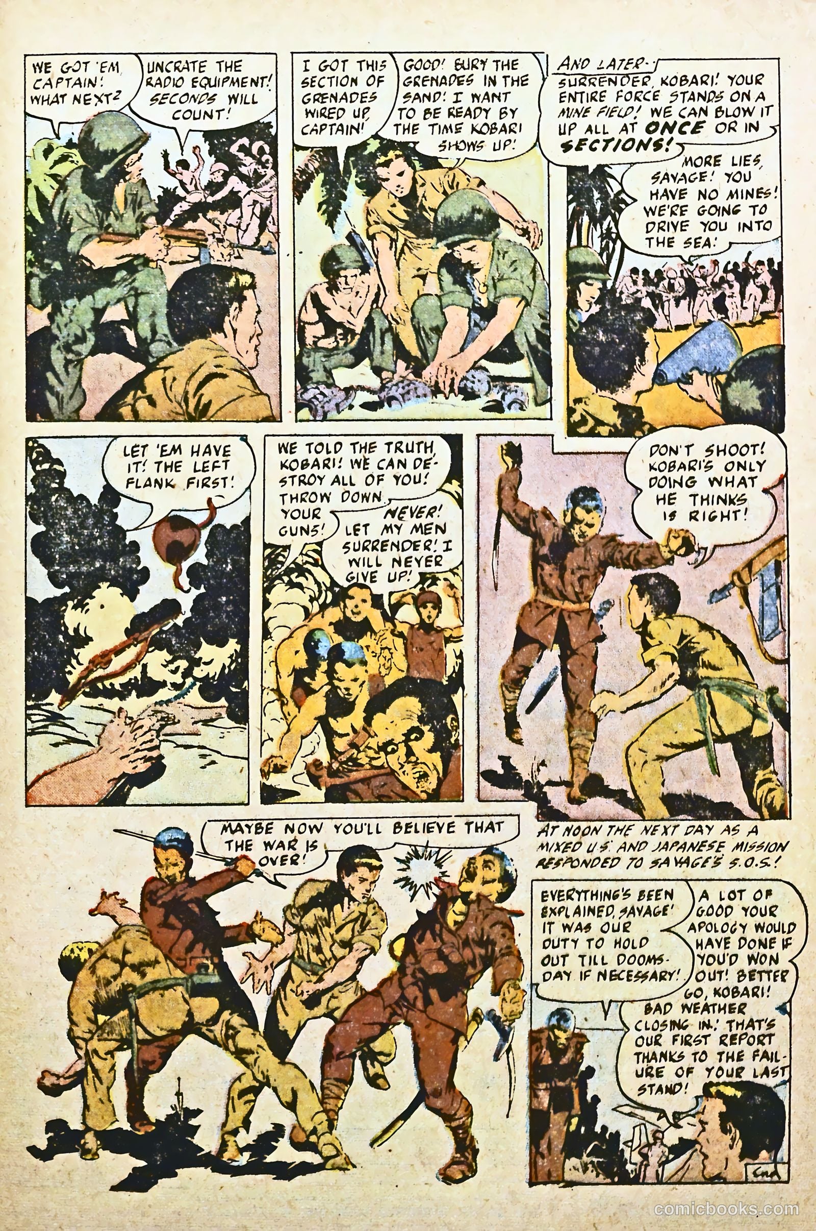 Captain Steve Savage #12 (1956) — page 25 of 36
