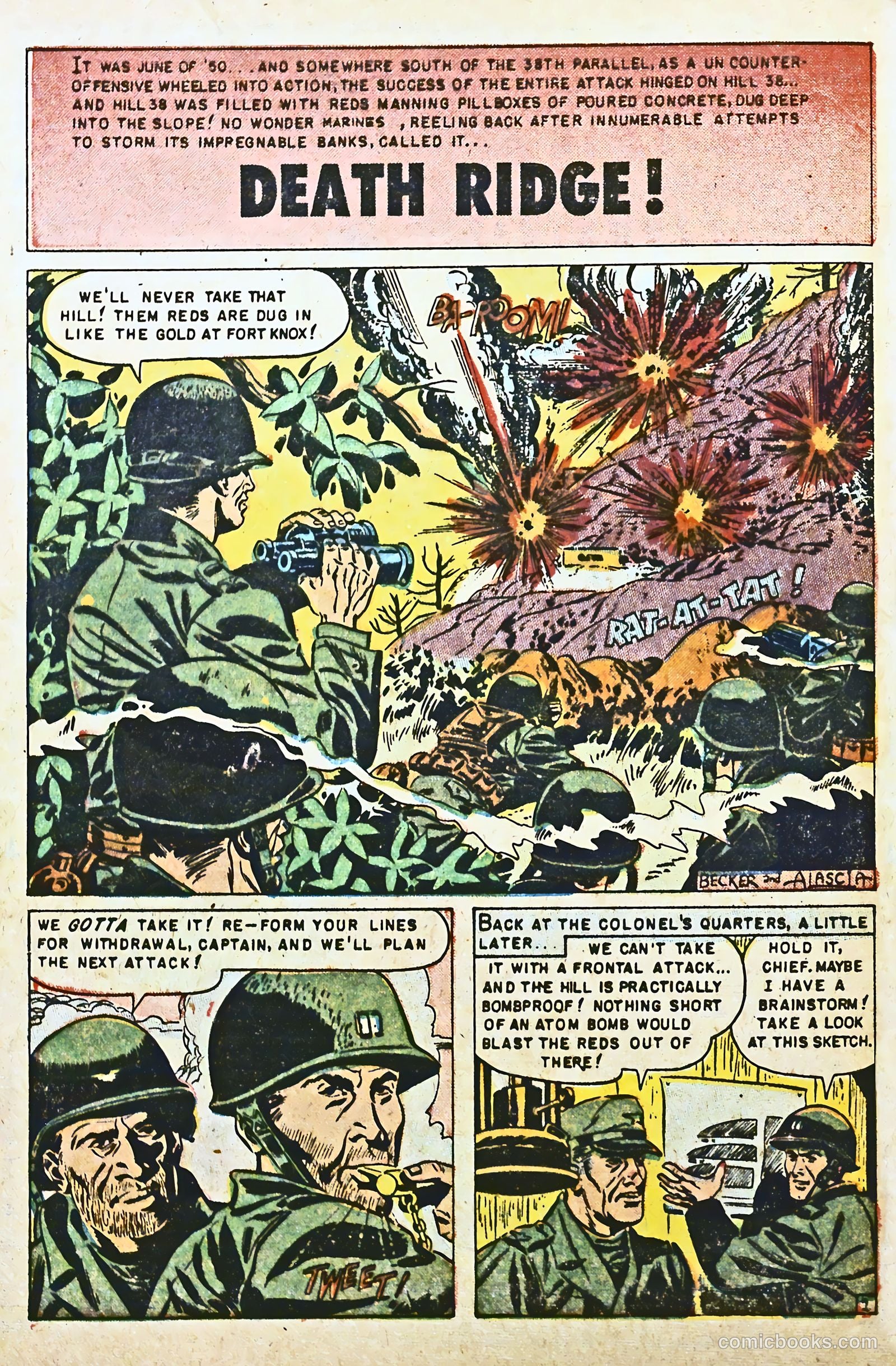 Captain Steve Savage #12 (1956) — page 28 of 36