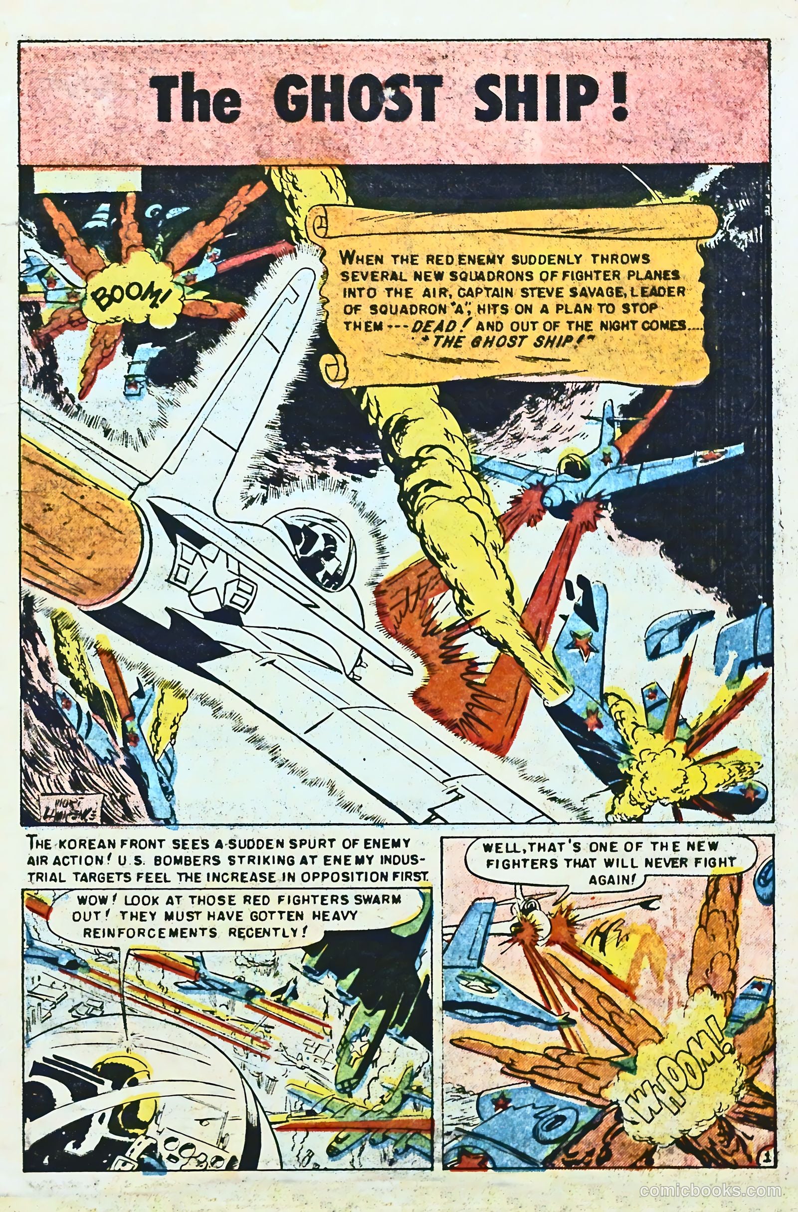Captain Steve Savage #13 (1956) — page 3 of 36