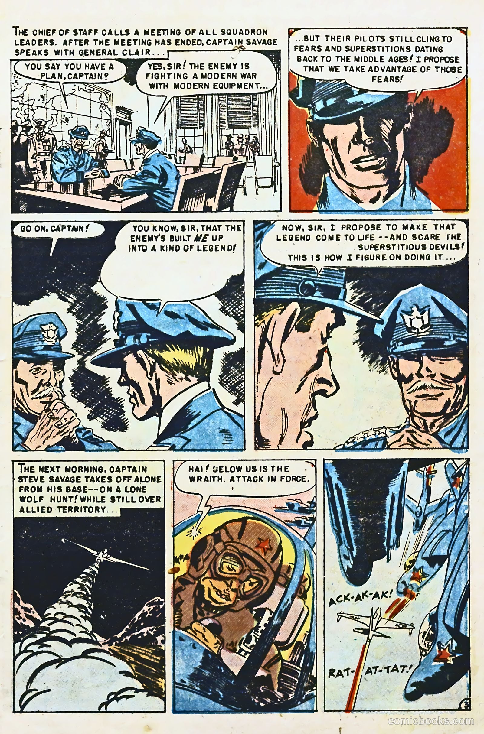 Captain Steve Savage #13 (1956) — page 5 of 36