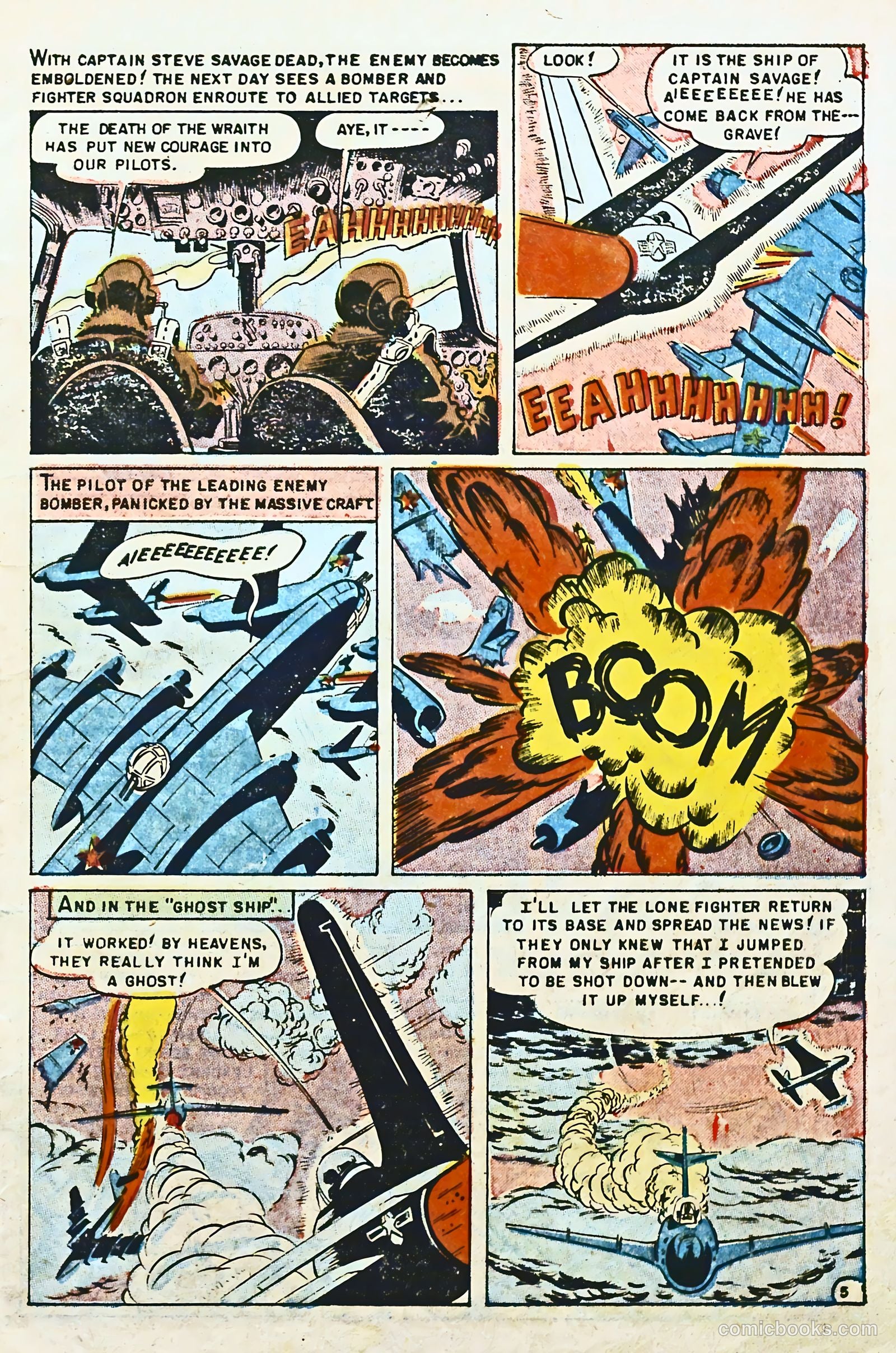 Captain Steve Savage #13 (1956) — page 7 of 36