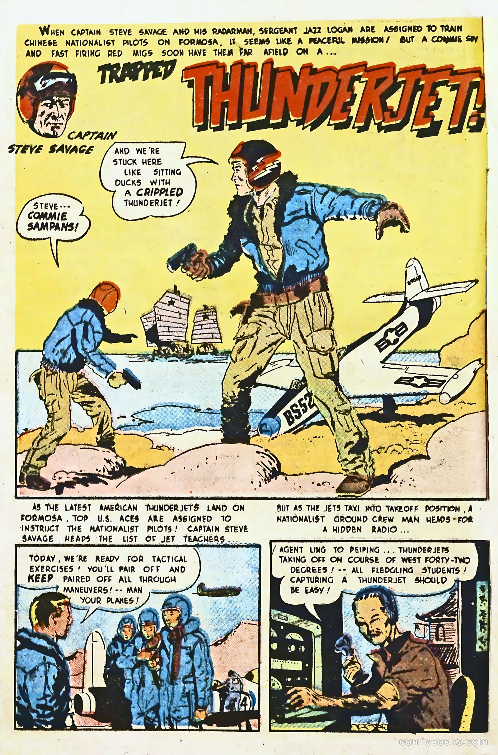 Captain Steve Savage #13 (1956) — page 12 of 36