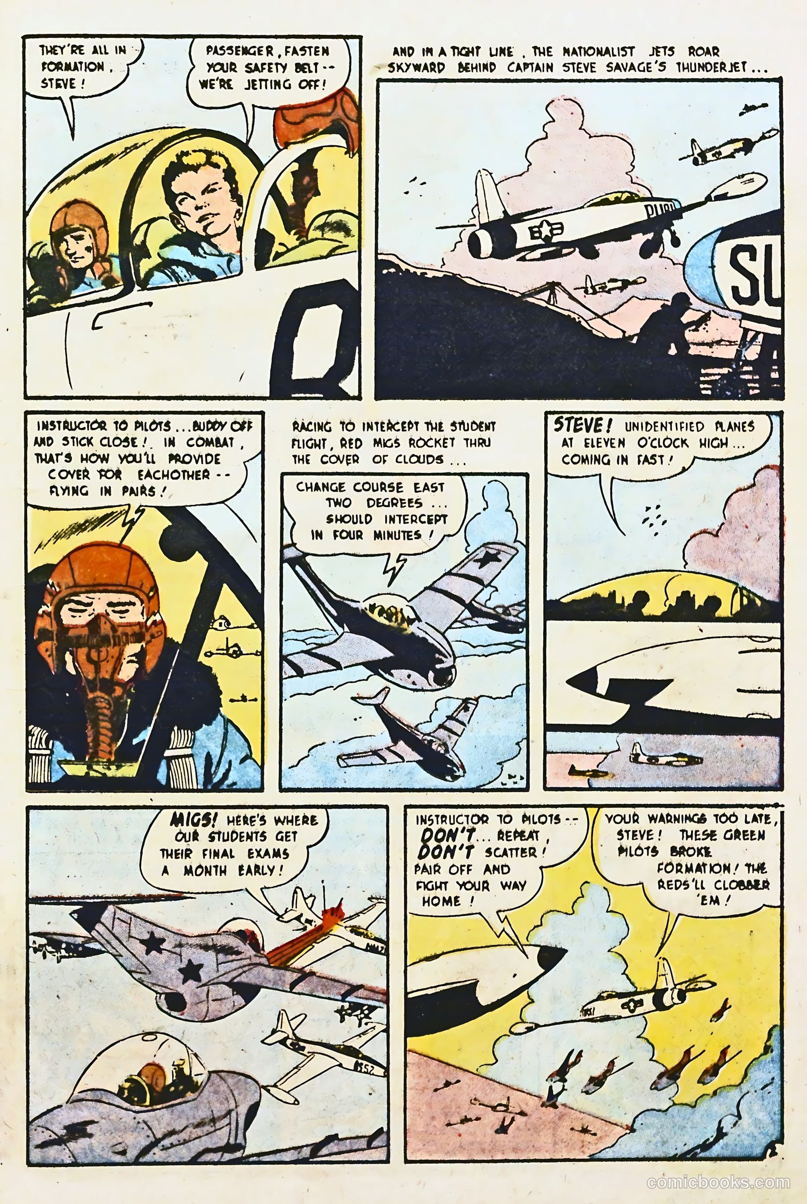 Captain Steve Savage #13 (1956) — page 13 of 36