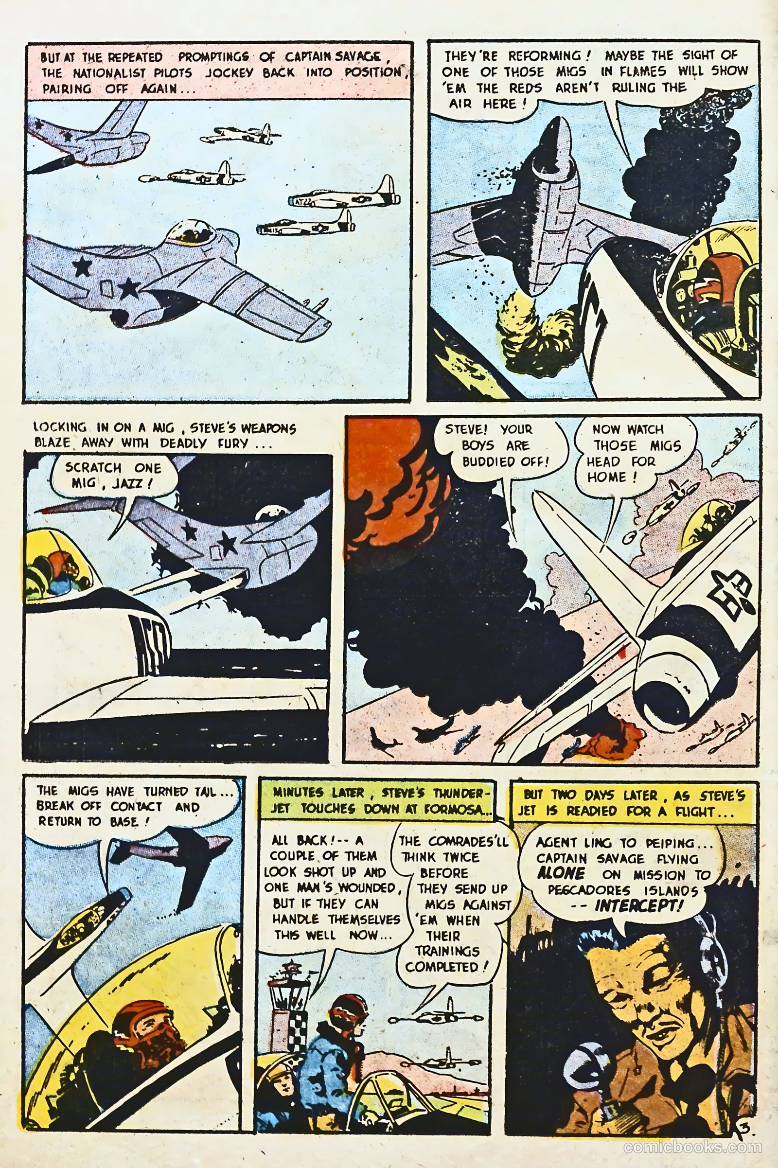 Captain Steve Savage #13 (1956) — page 14 of 36