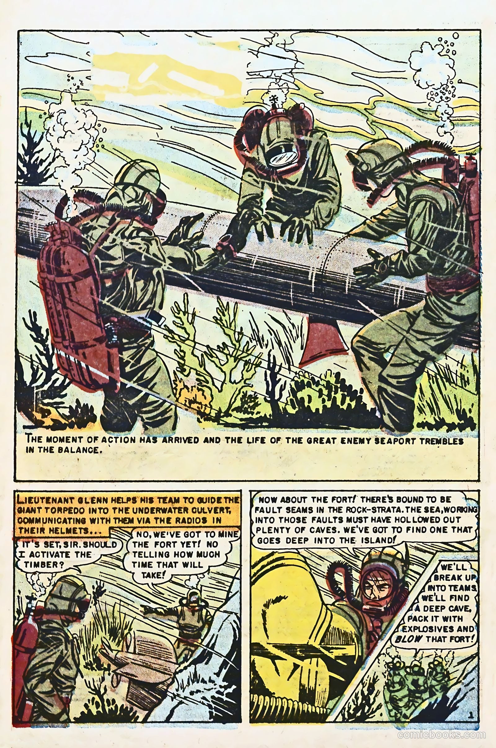 Captain Steve Savage #13 (1956) — page 28 of 36
