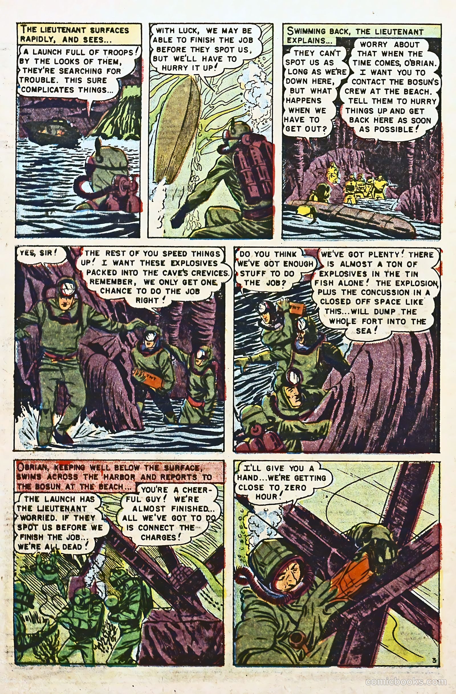Captain Steve Savage #13 (1956) — page 30 of 36