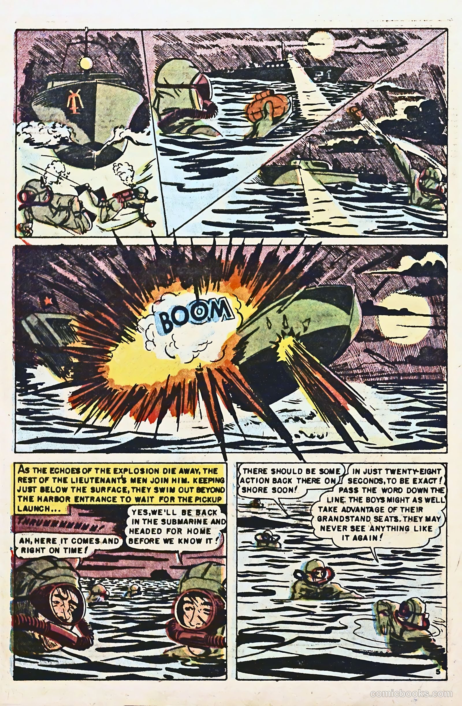 Captain Steve Savage #13 (1956) — page 32 of 36