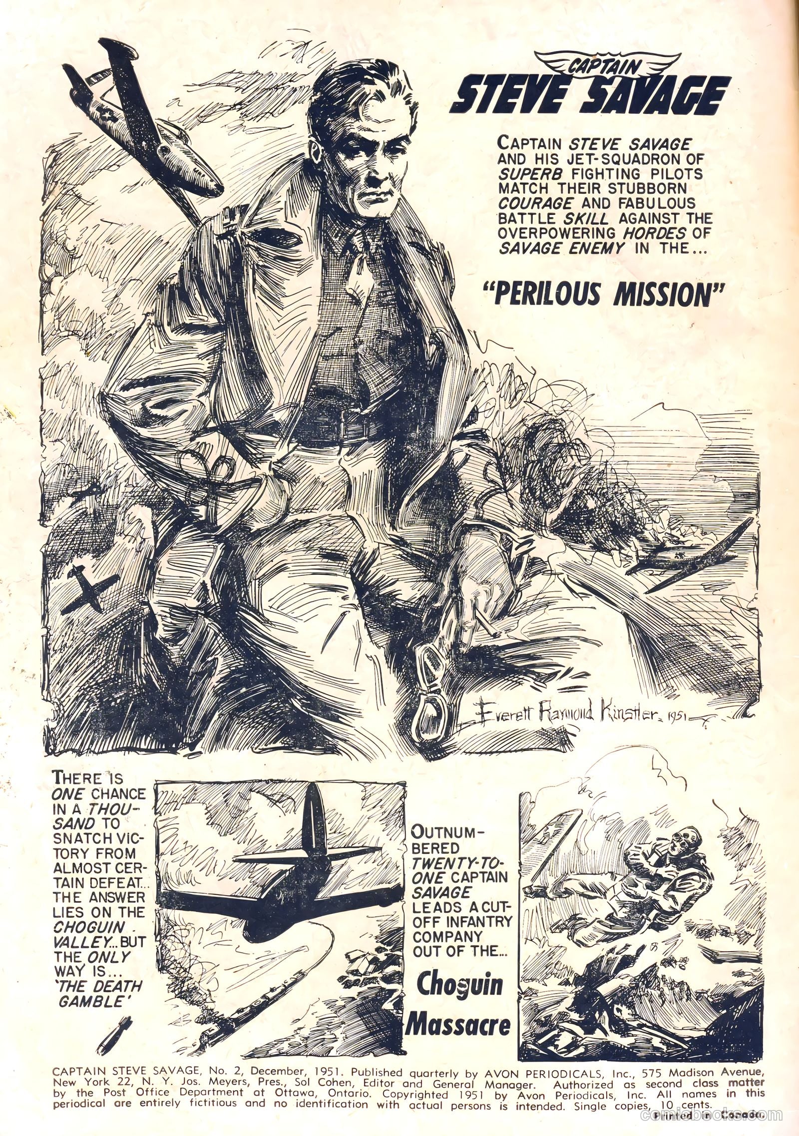 Captain Steve Savage #2 (1951) — page 2 of 36