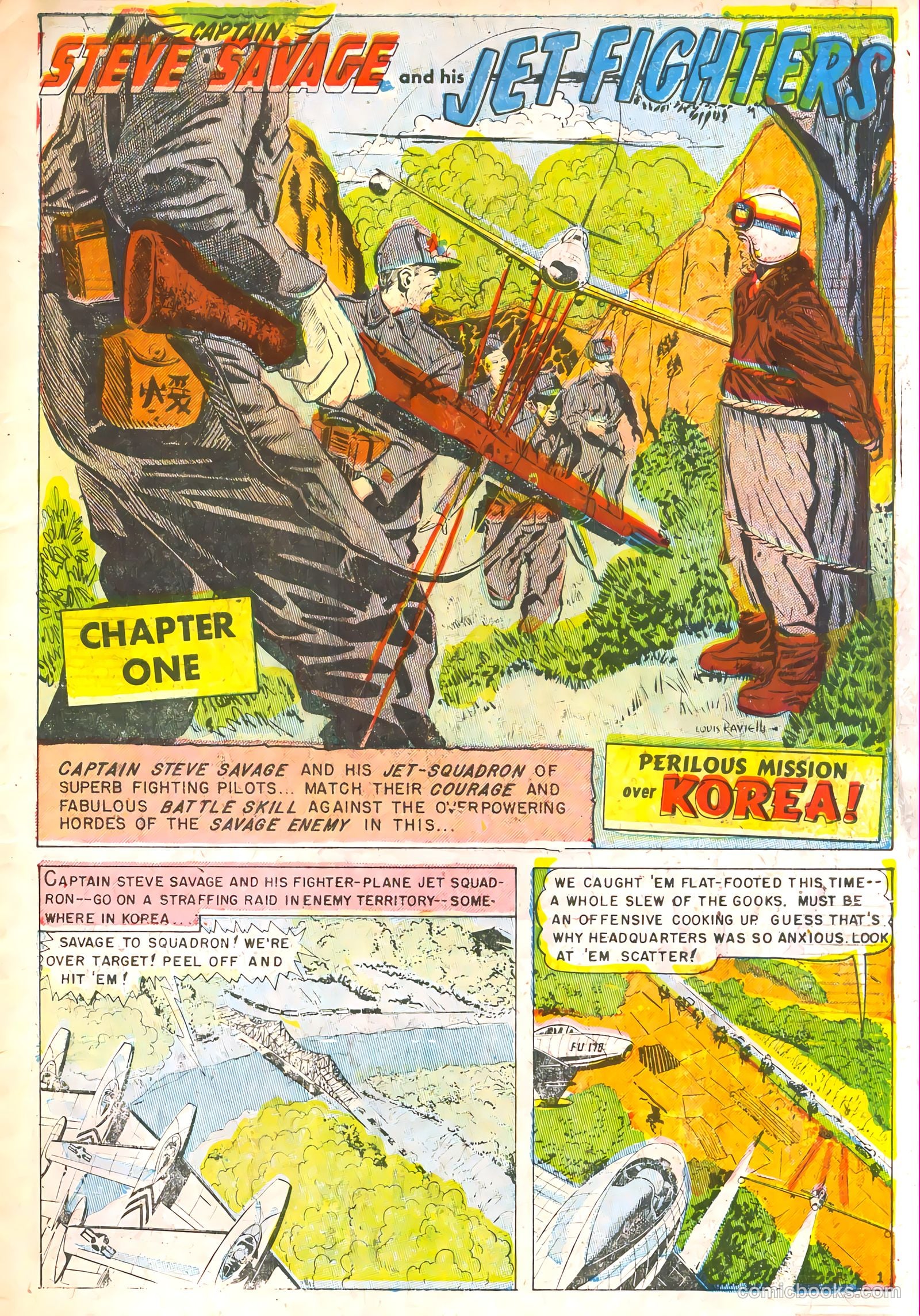 Captain Steve Savage #2 (1951) — page 3 of 36