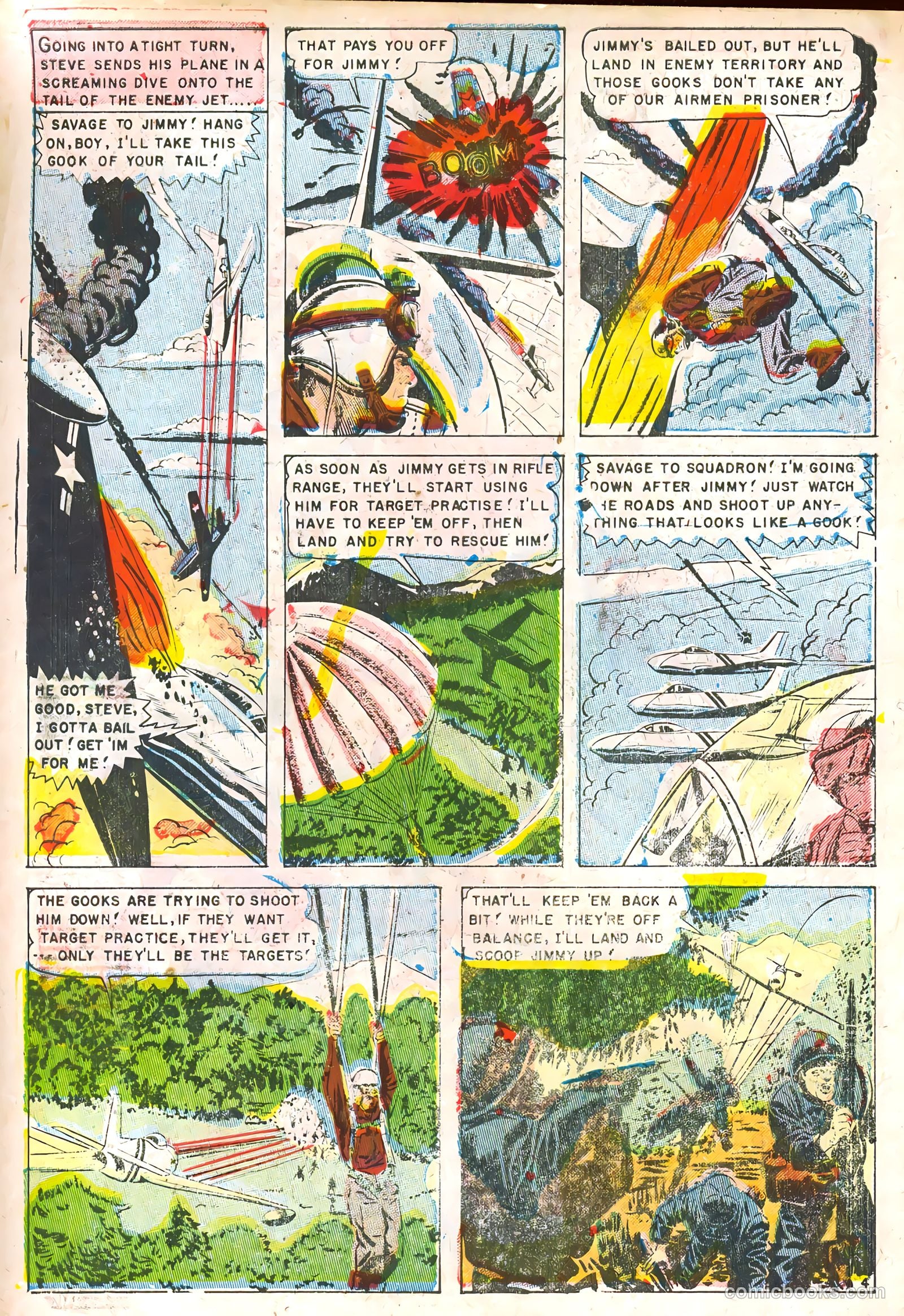 Captain Steve Savage #2 (1951) — page 6 of 36