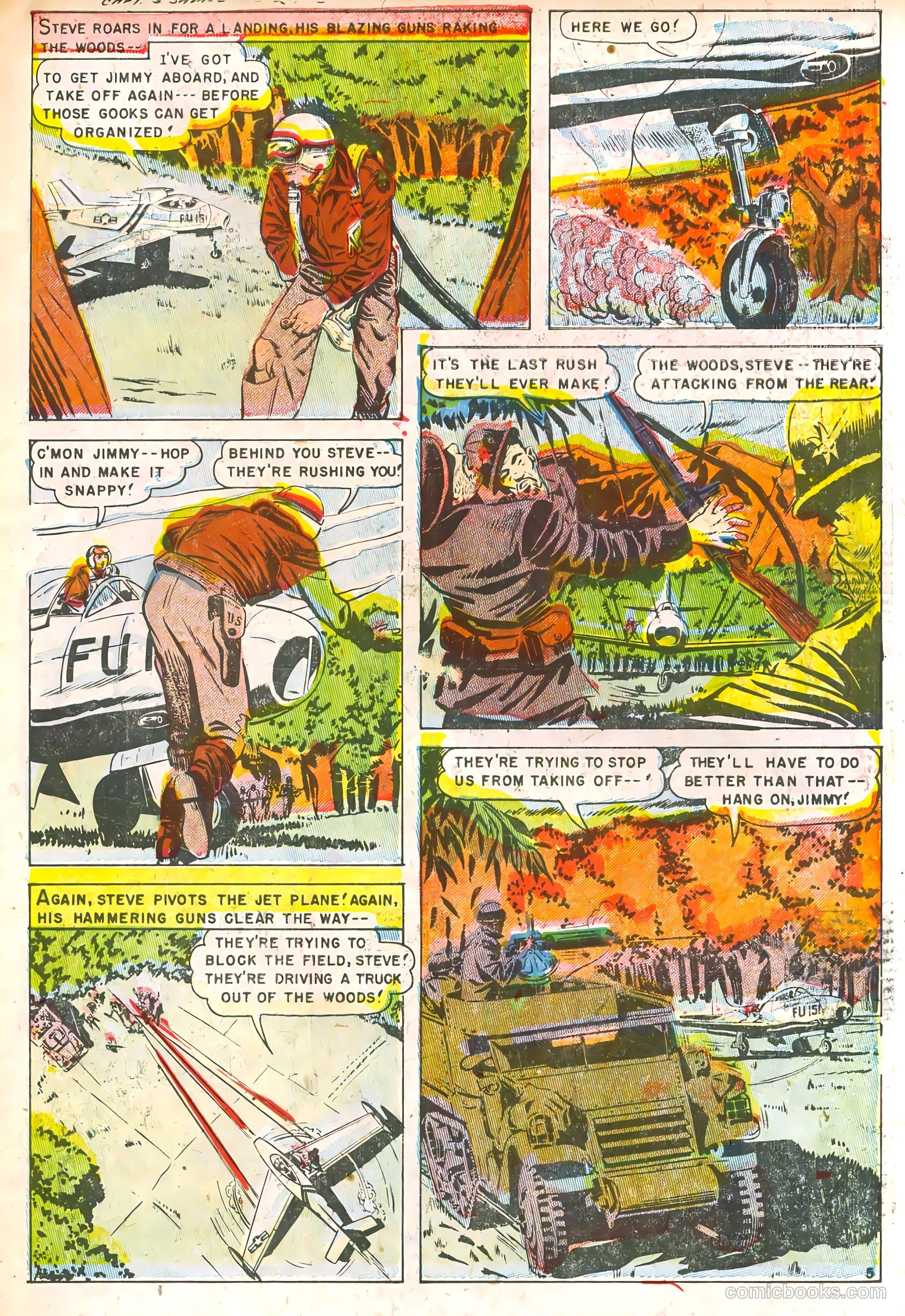 Captain Steve Savage #2 (1951) — page 7 of 36