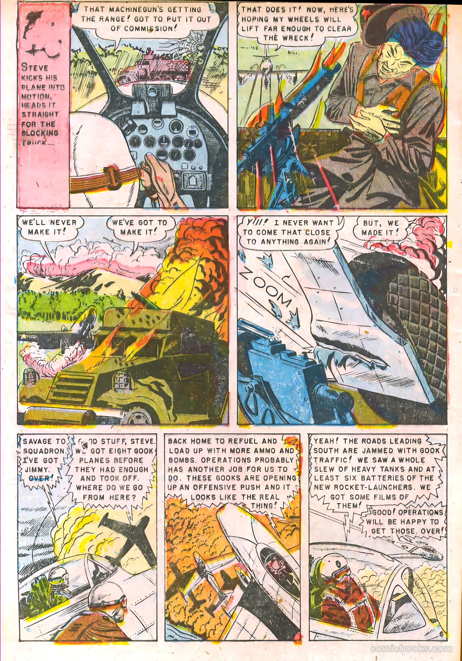 Captain Steve Savage #2 (1951) — page 8 of 36