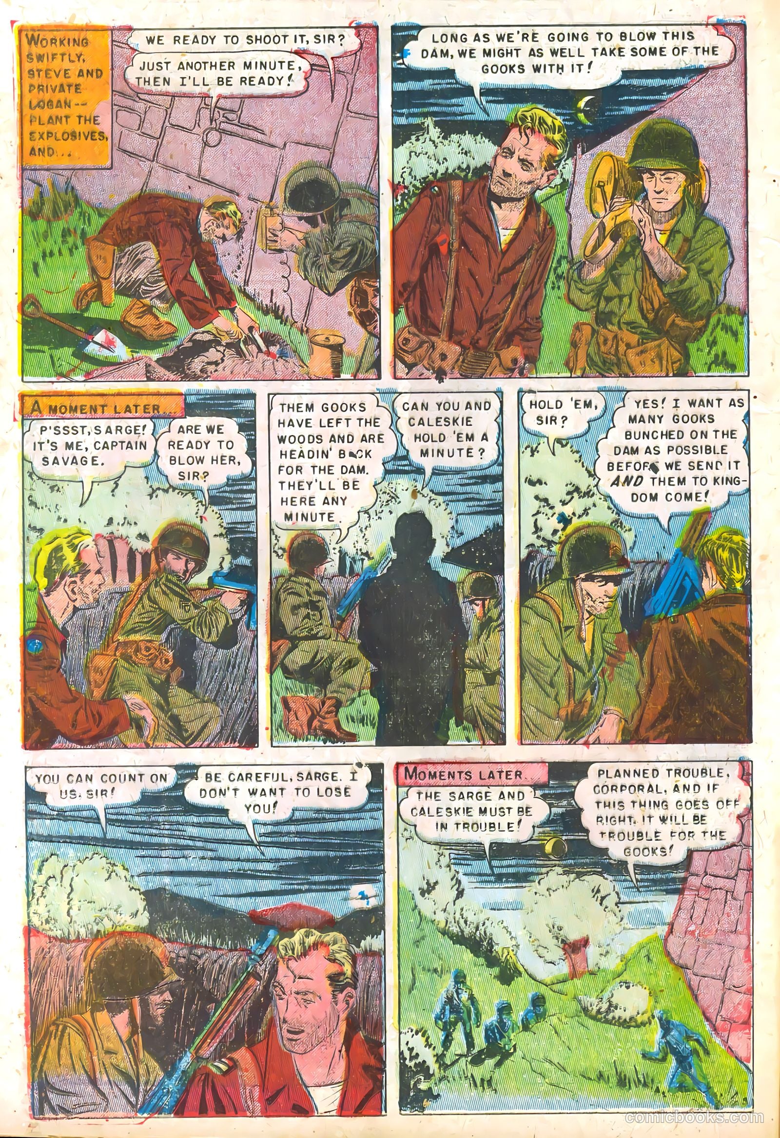 Captain Steve Savage #2 (1951) — page 20 of 36