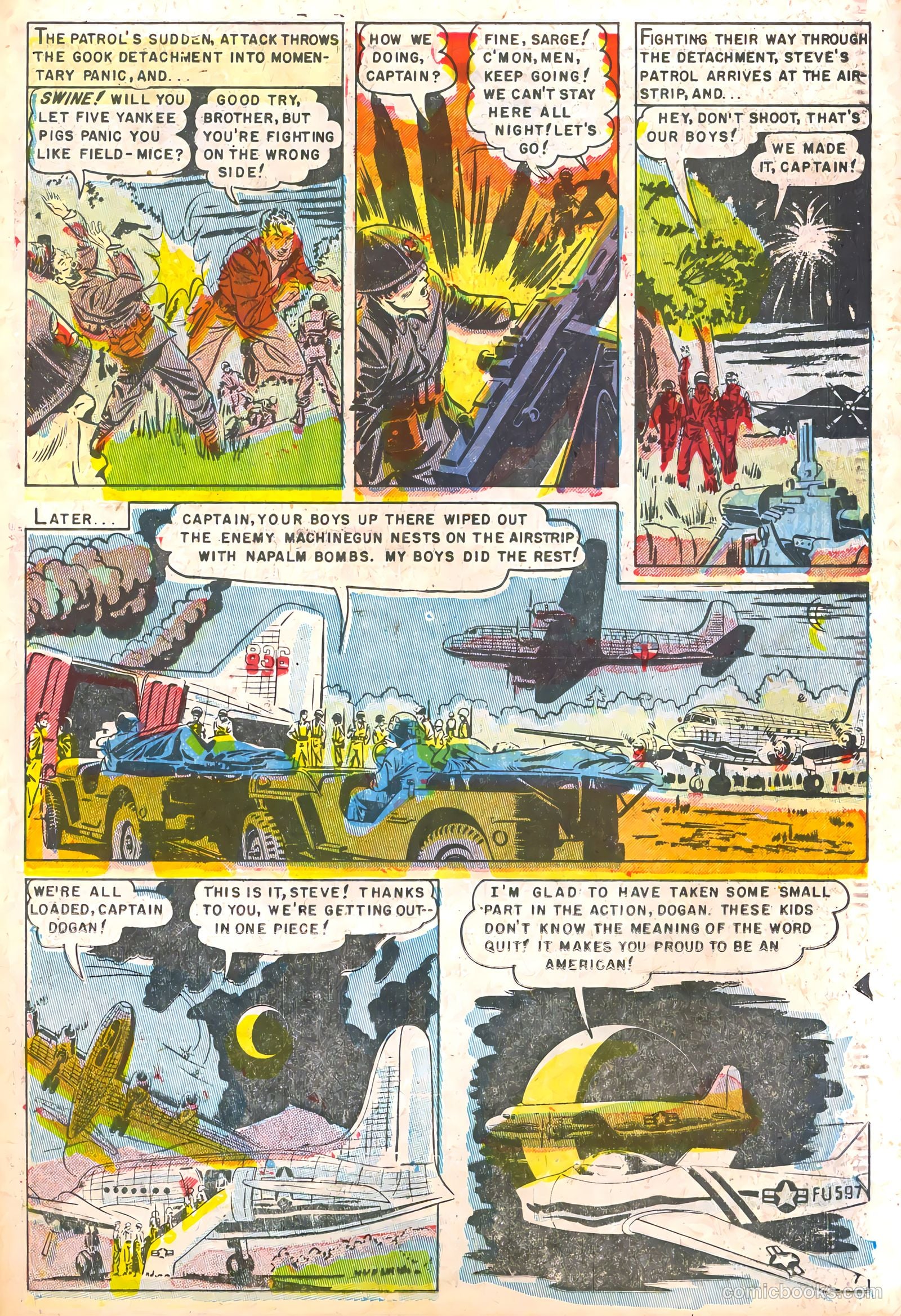 Captain Steve Savage #2 (1951) — page 23 of 36