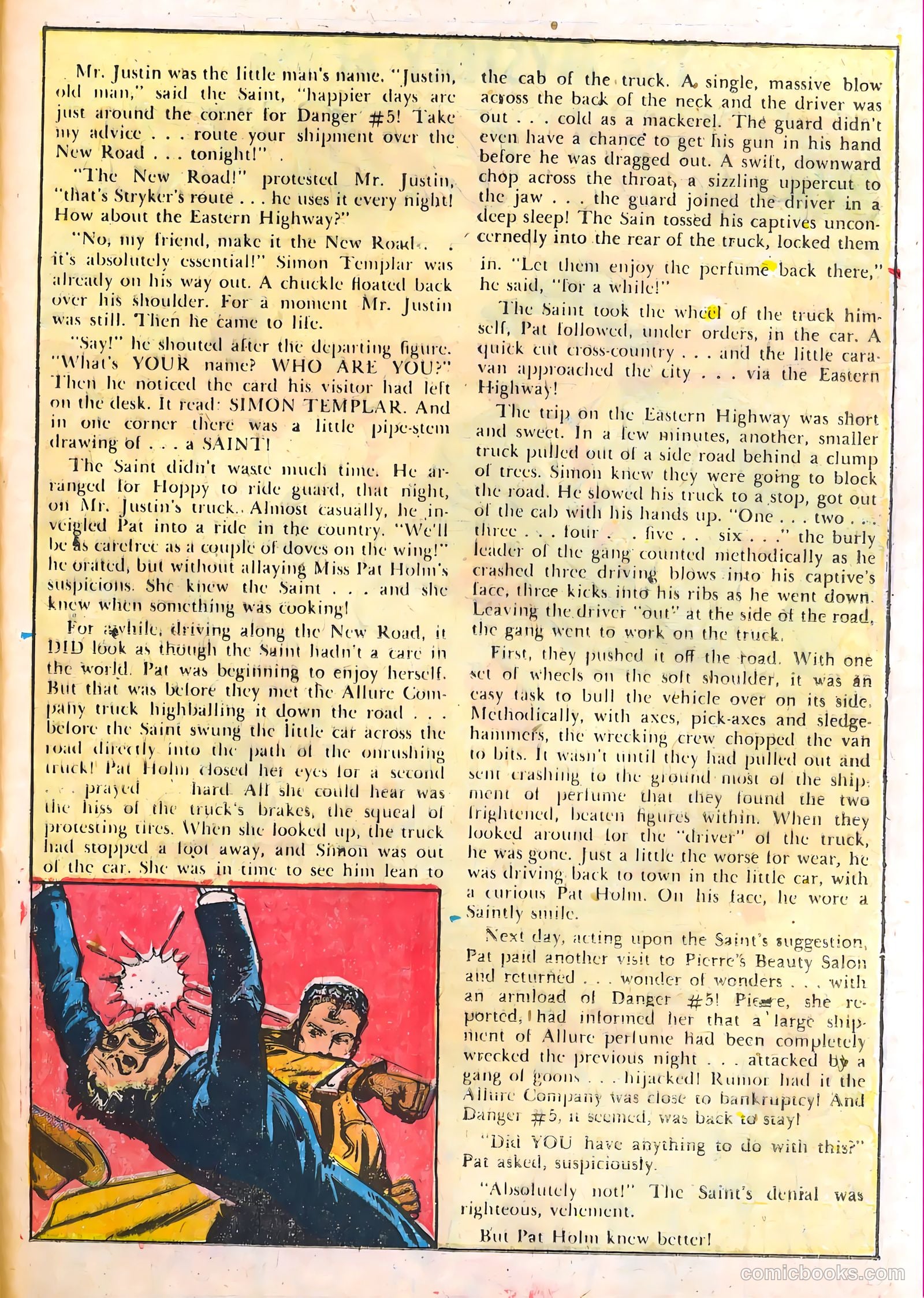 Captain Steve Savage #2 (1951) — page 25 of 36