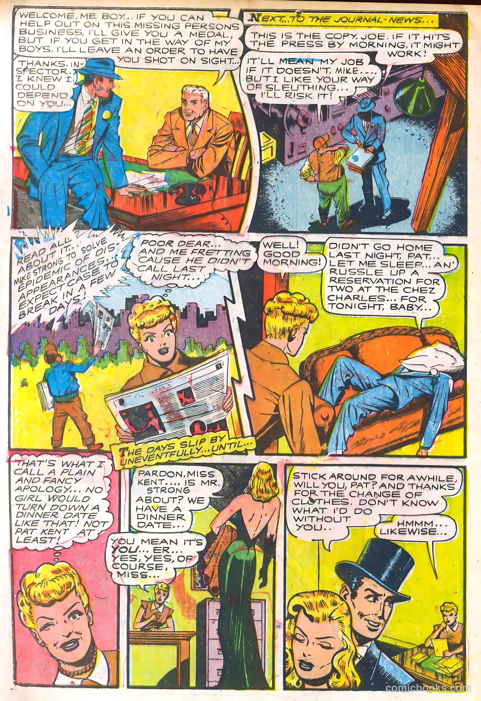 Captain Steve Savage #2 (1951) — page 28 of 36