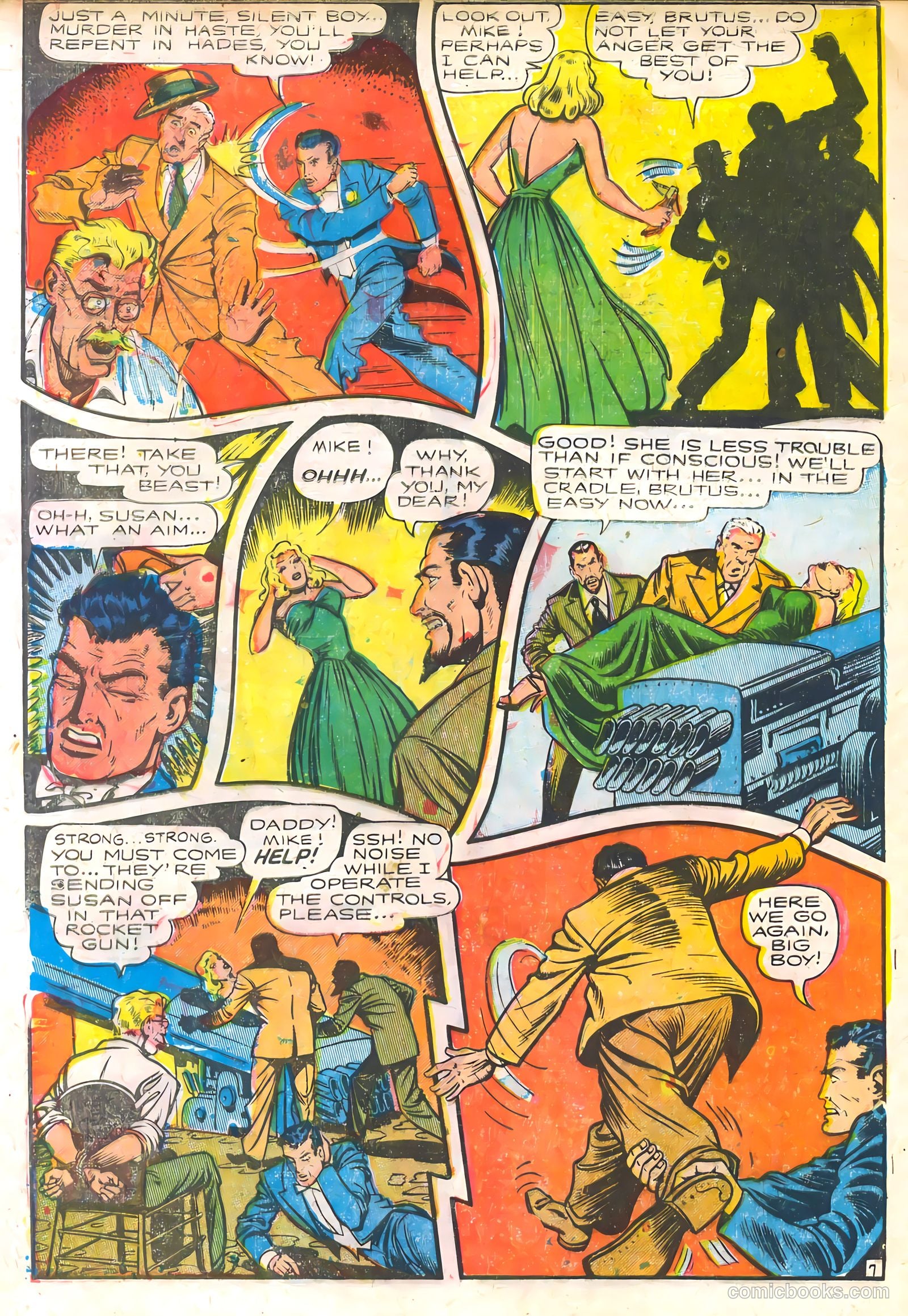 Captain Steve Savage #2 (1951) — page 32 of 36