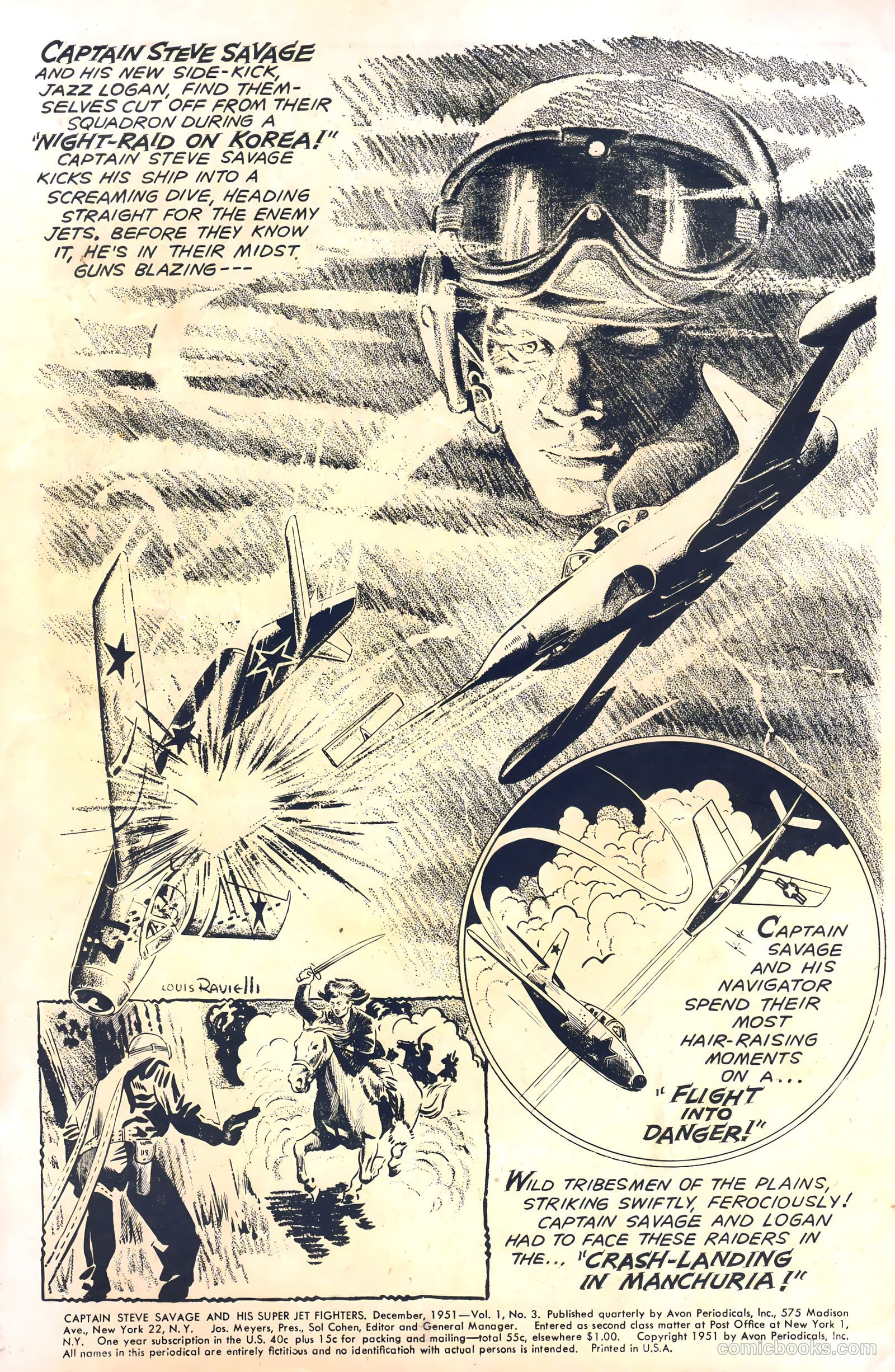 Captain Steve Savage #3 (1951) — page 2 of 35