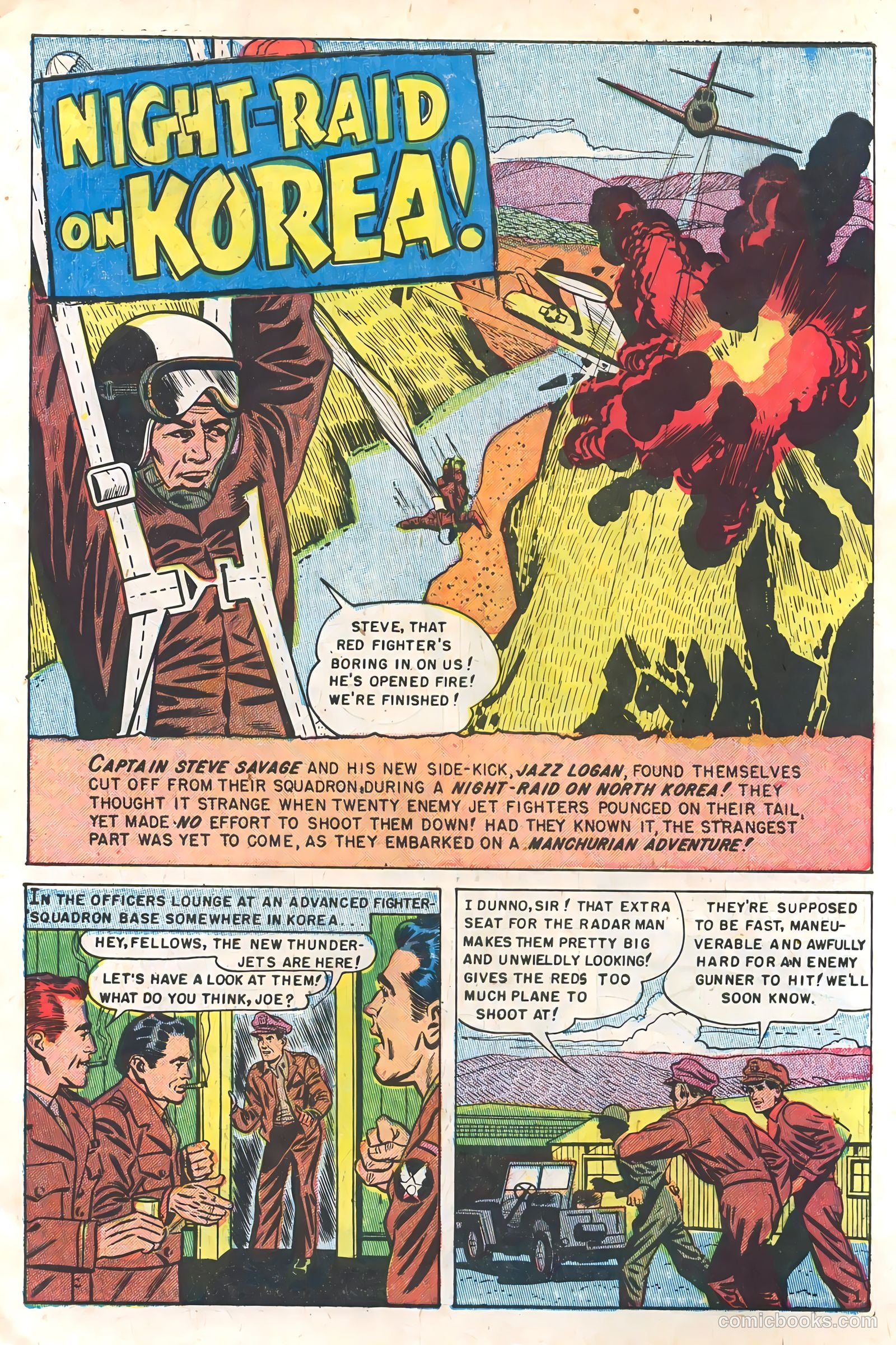 Captain Steve Savage #3 (1951) — page 3 of 35