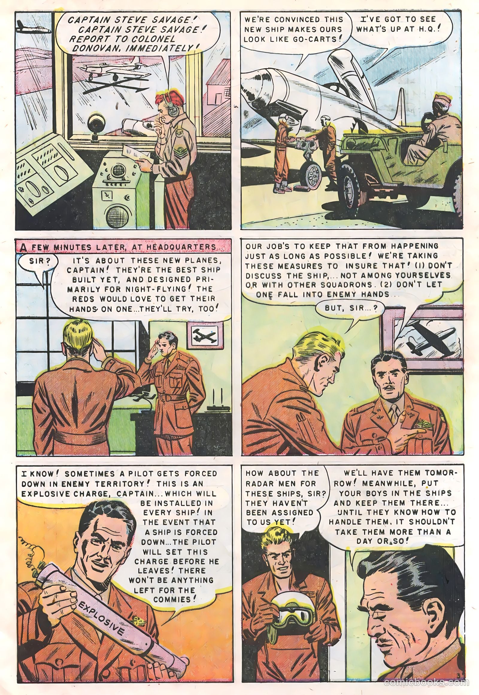 Captain Steve Savage #3 (1951) — page 5 of 35