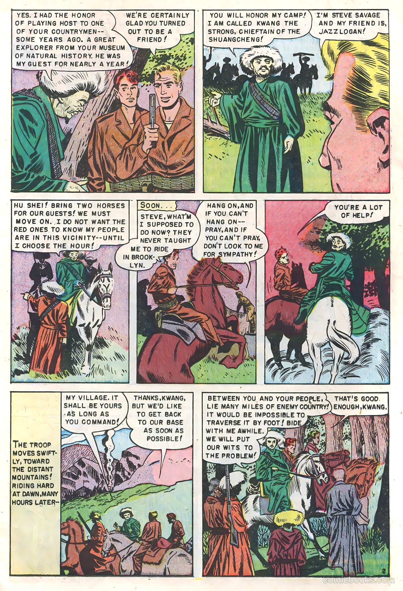 Captain Steve Savage #3 (1951) — page 11 of 35