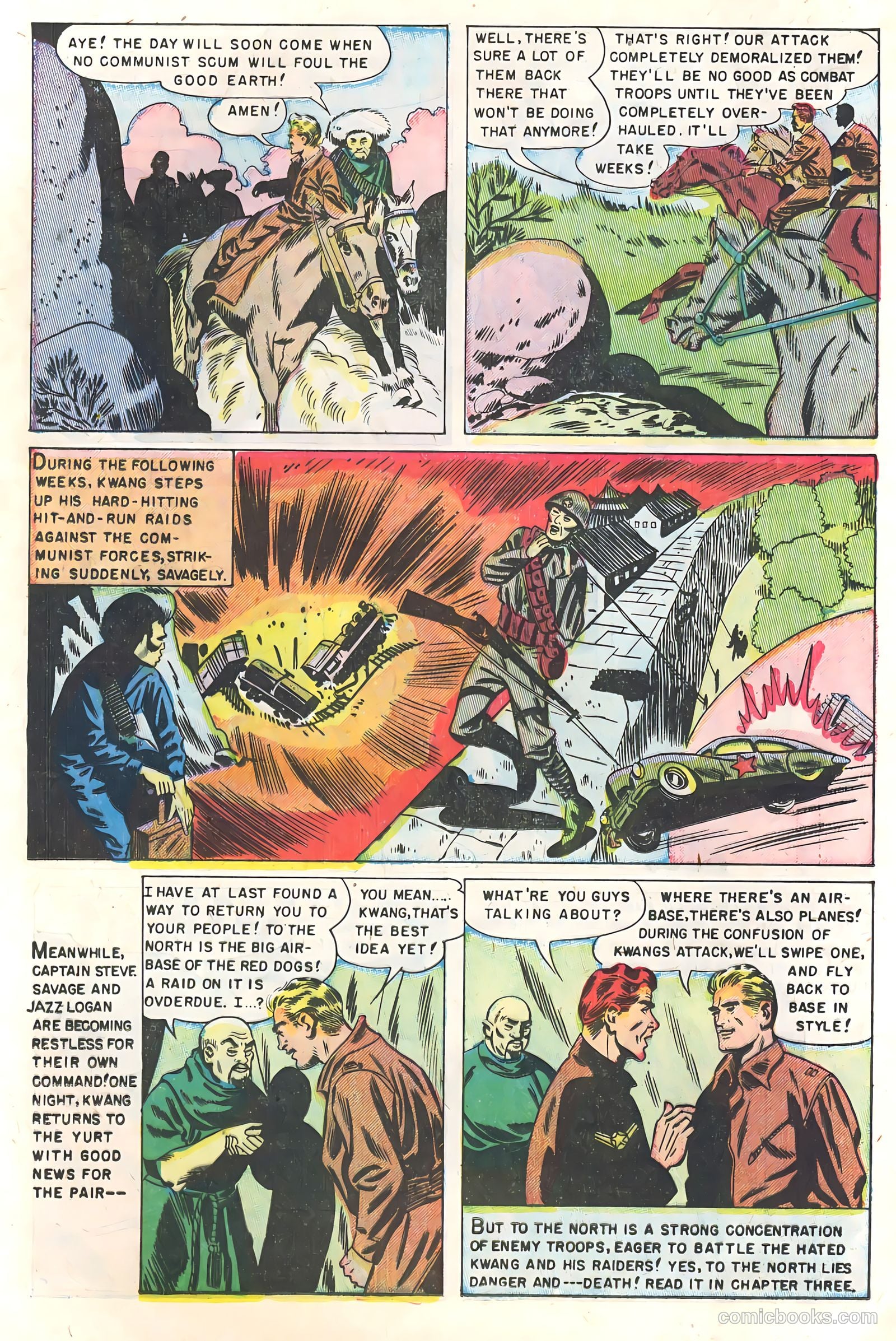 Captain Steve Savage #3 (1951) — page 16 of 35