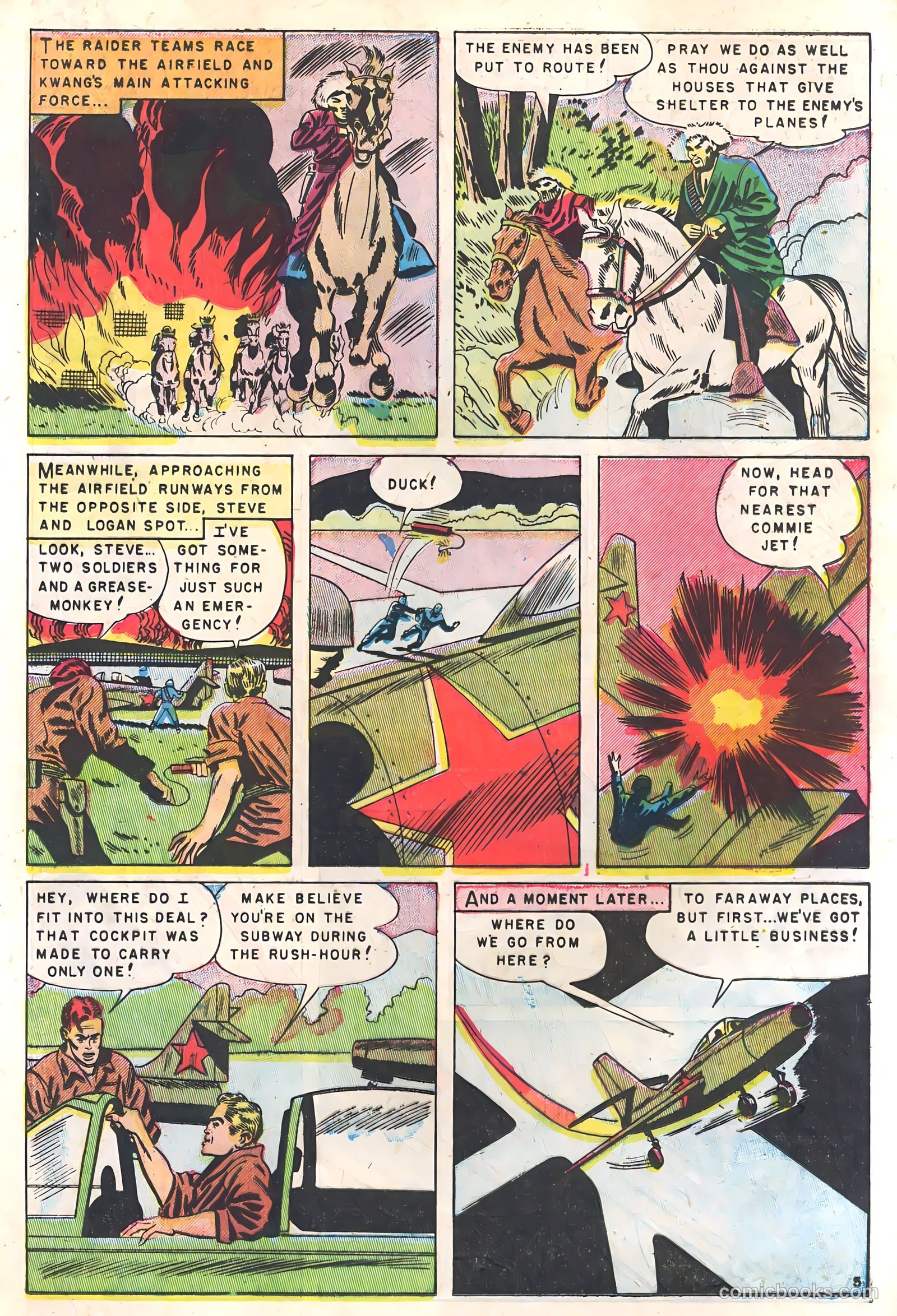Captain Steve Savage #3 (1951) — page 21 of 35