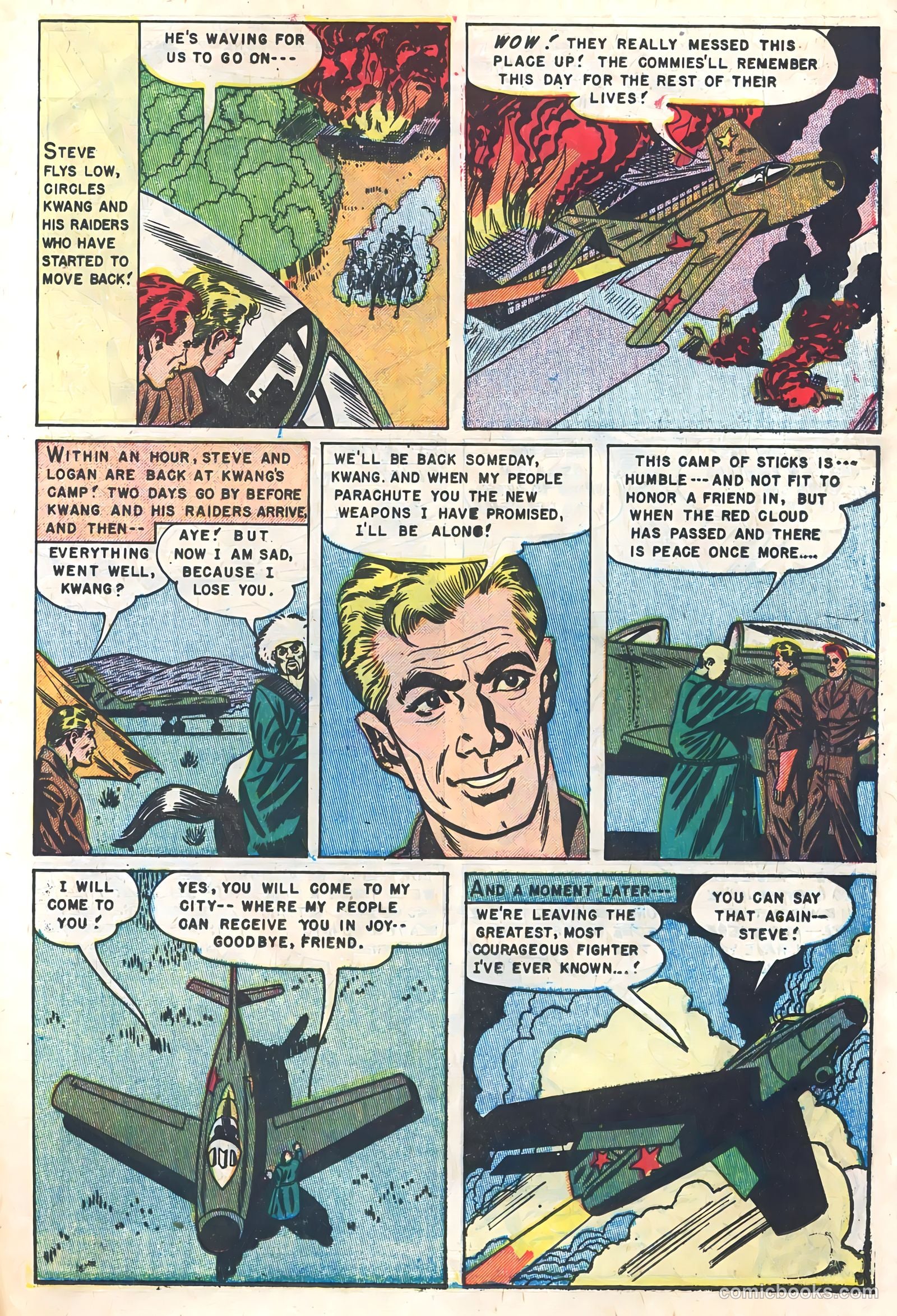 Captain Steve Savage #3 (1951) — page 23 of 35