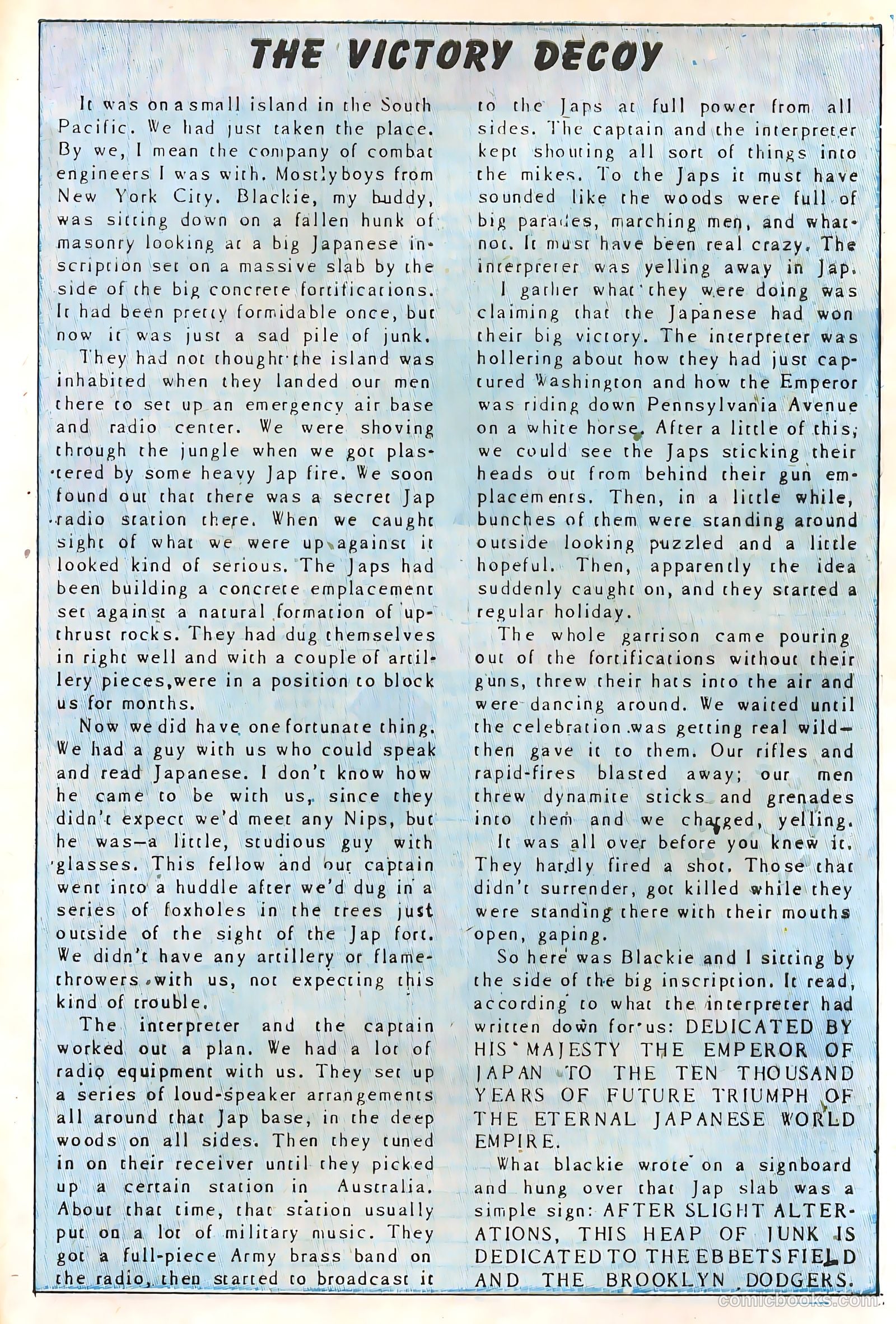 Captain Steve Savage #3 (1951) — page 33 of 35