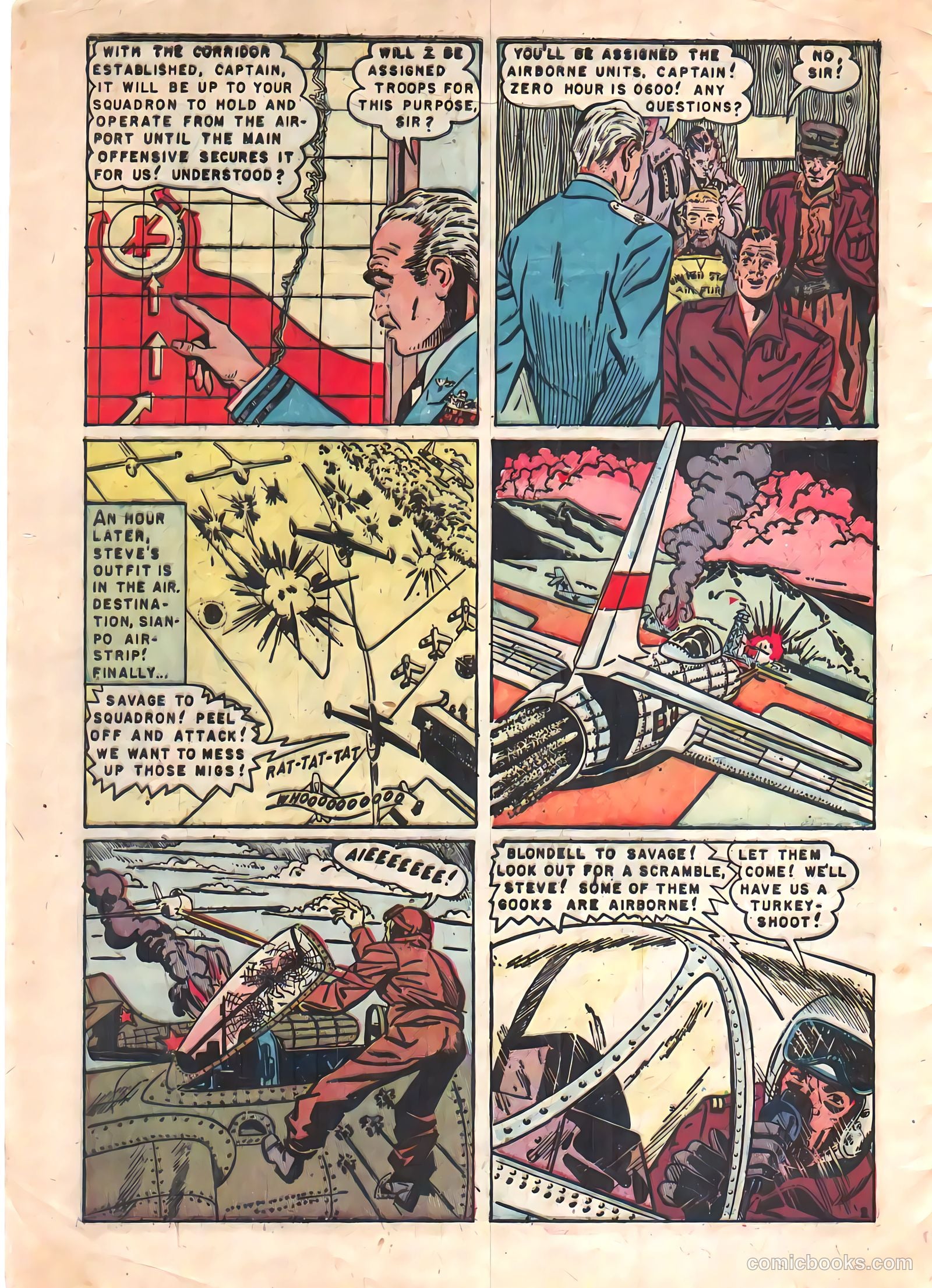 Captain Steve Savage #4 (1952) — page 4 of 35