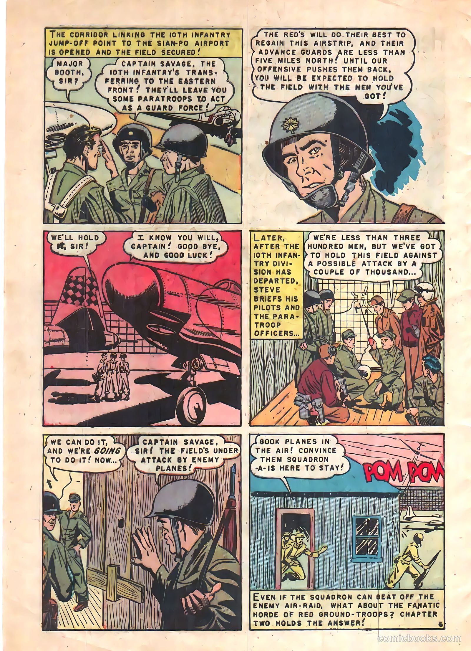 Captain Steve Savage #4 (1952) — page 8 of 35