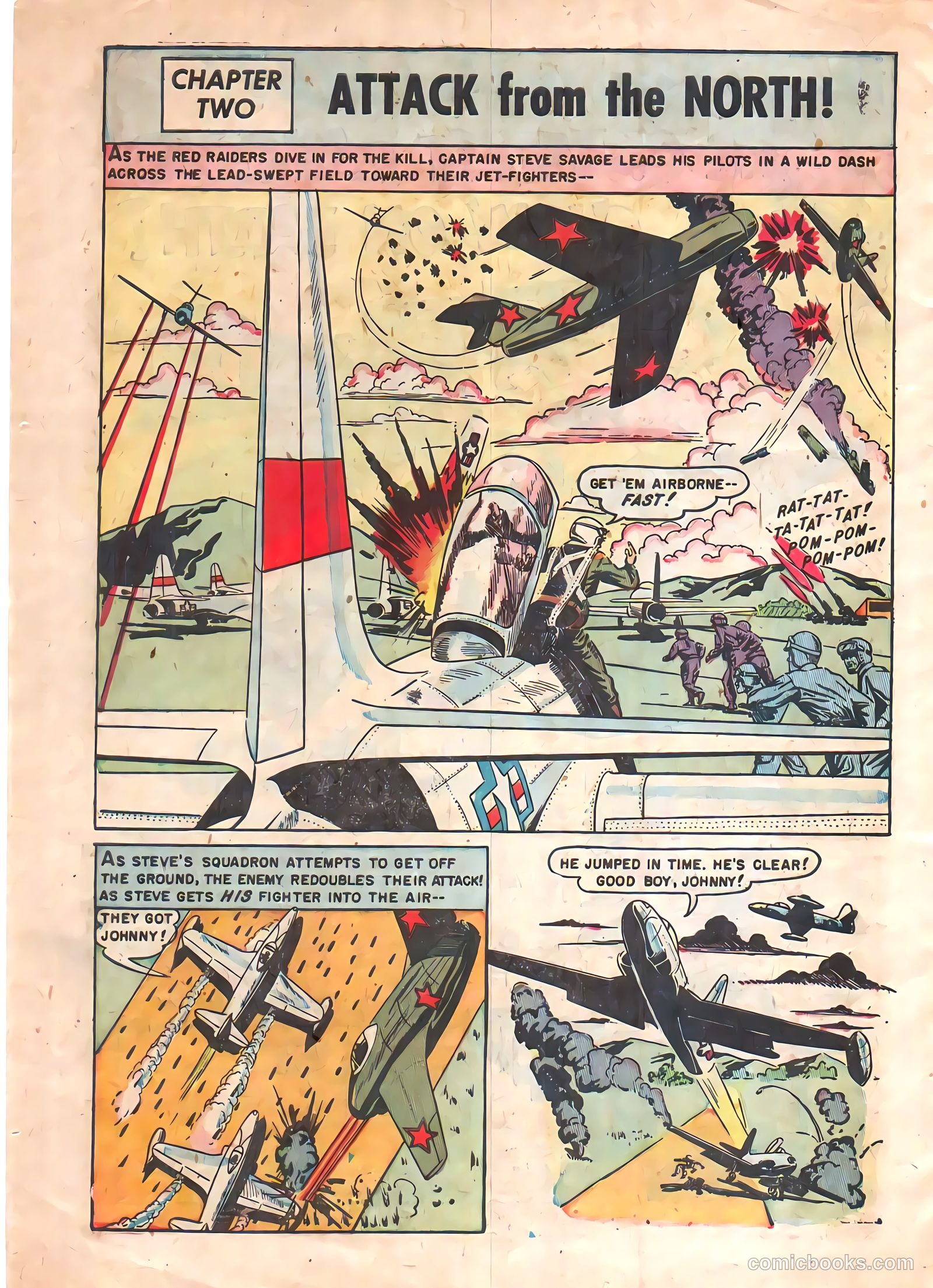 Captain Steve Savage #4 (1952) — page 10 of 35
